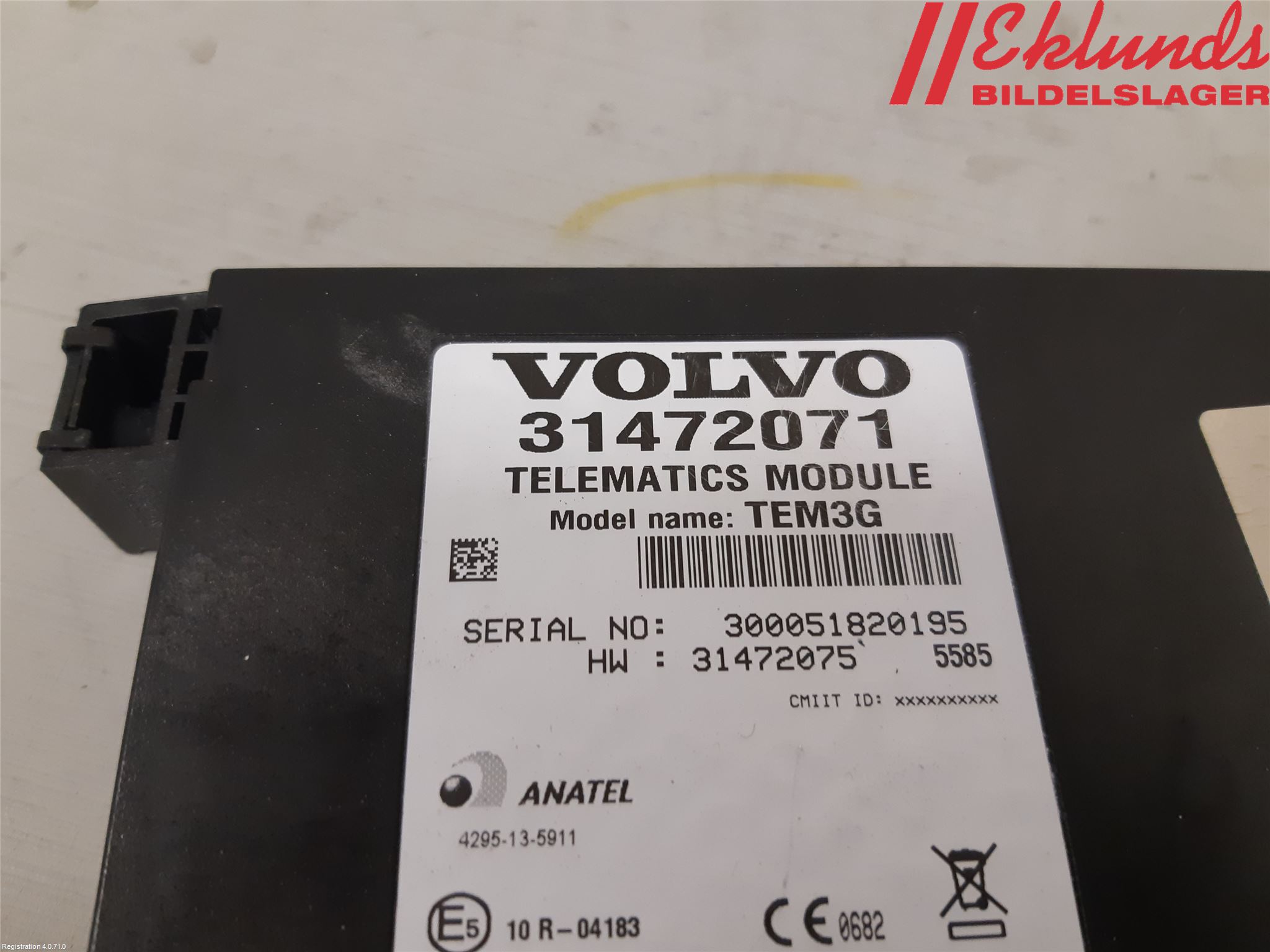 Volvo XC60 14-17 Styrenhet Övrigt