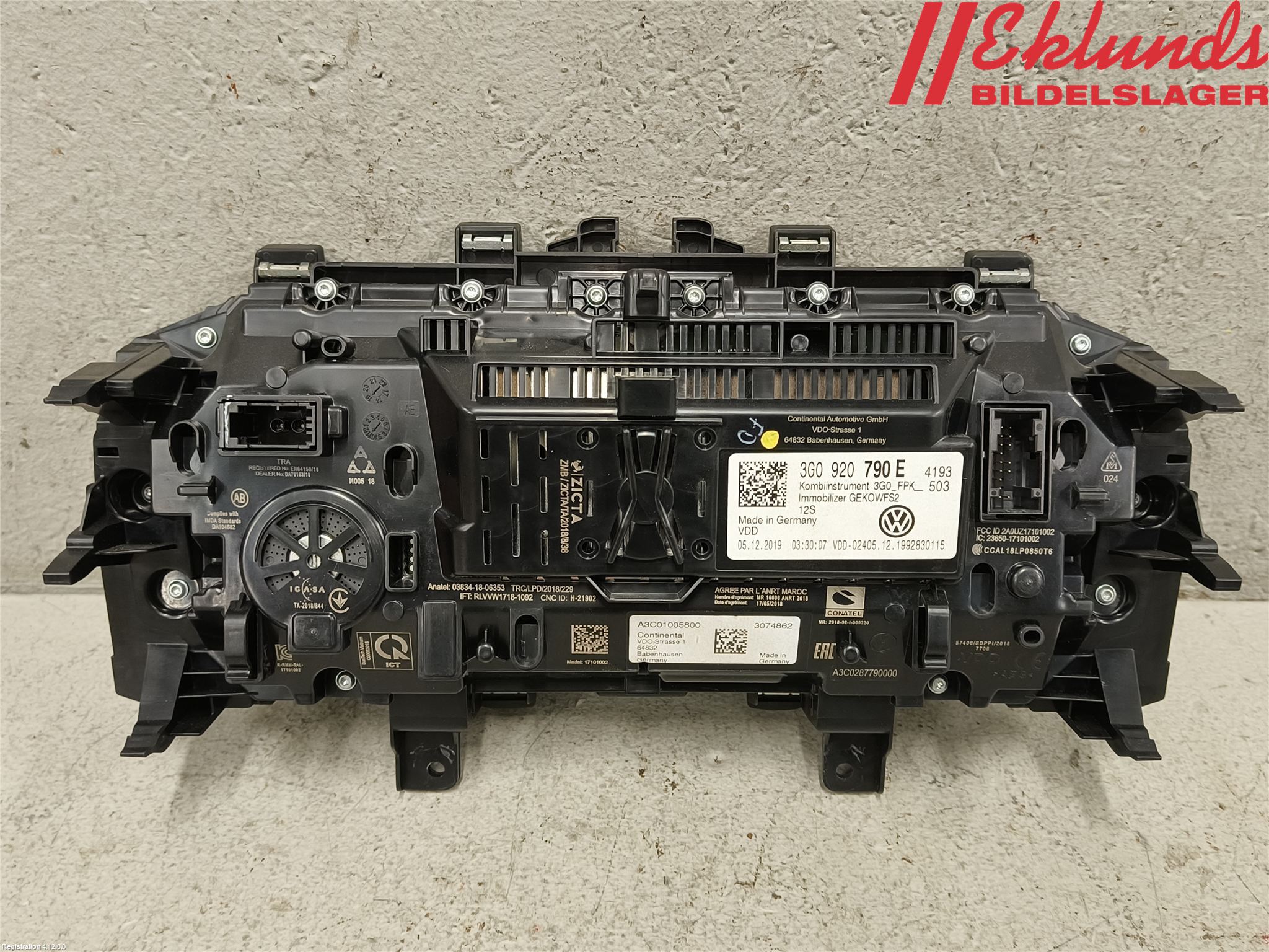 Volkswagen VW TIGUAN ALLSPACE 18- Instrument Komb