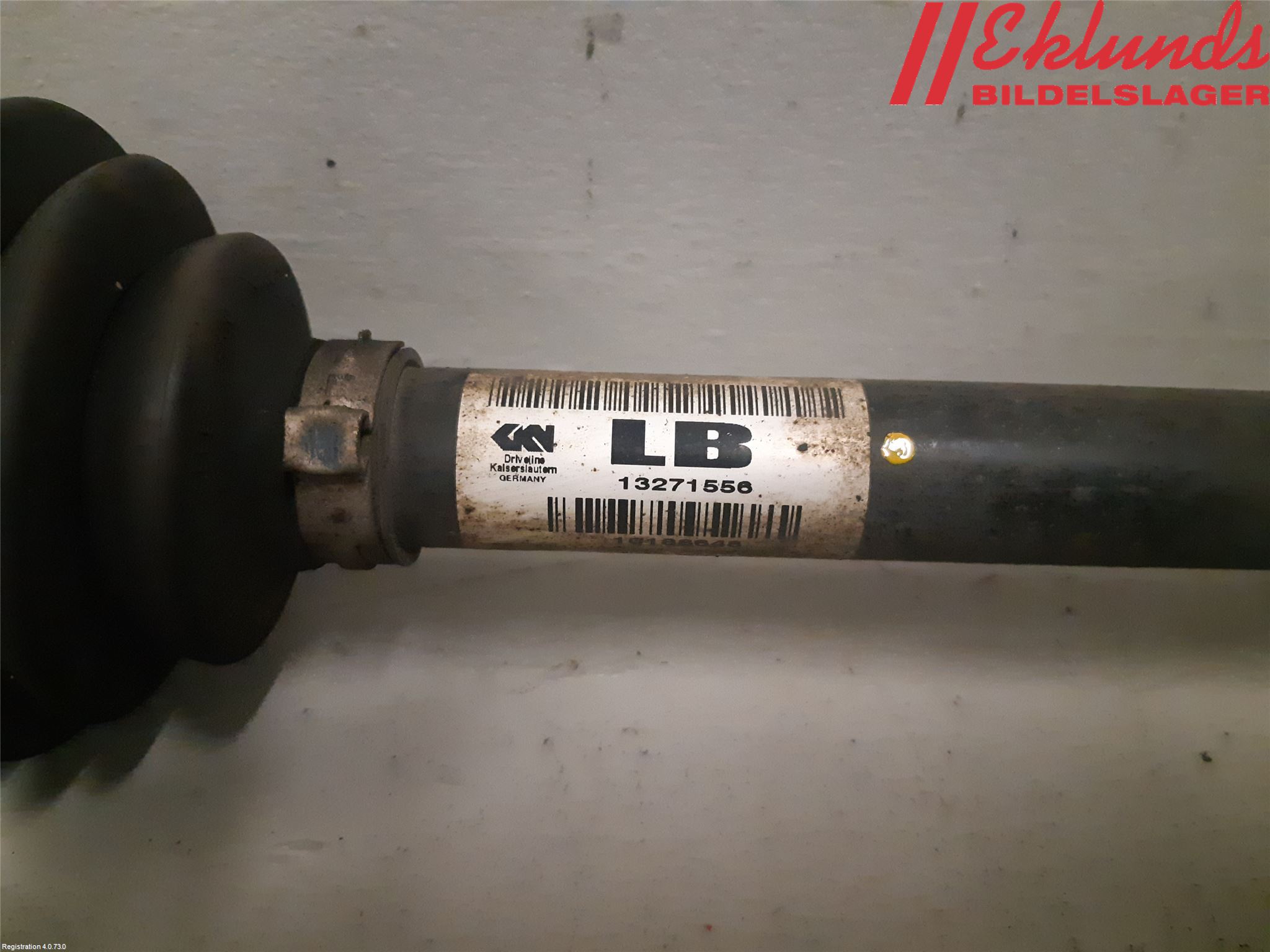 Opel ASTRA J 10-15 Drivaxel Fram Höger