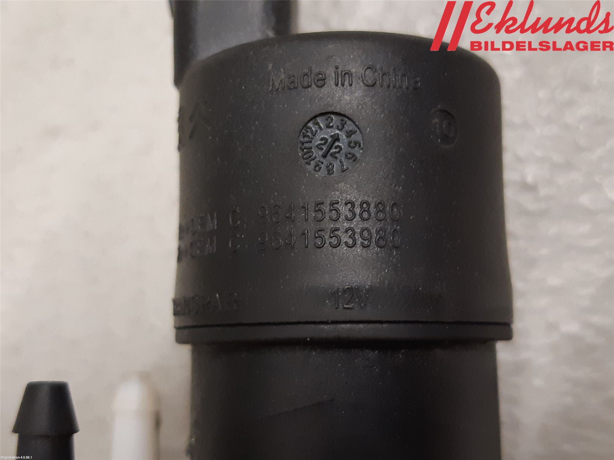 Citroen COTROEN C3 17-24 Spolarpump Vindruta