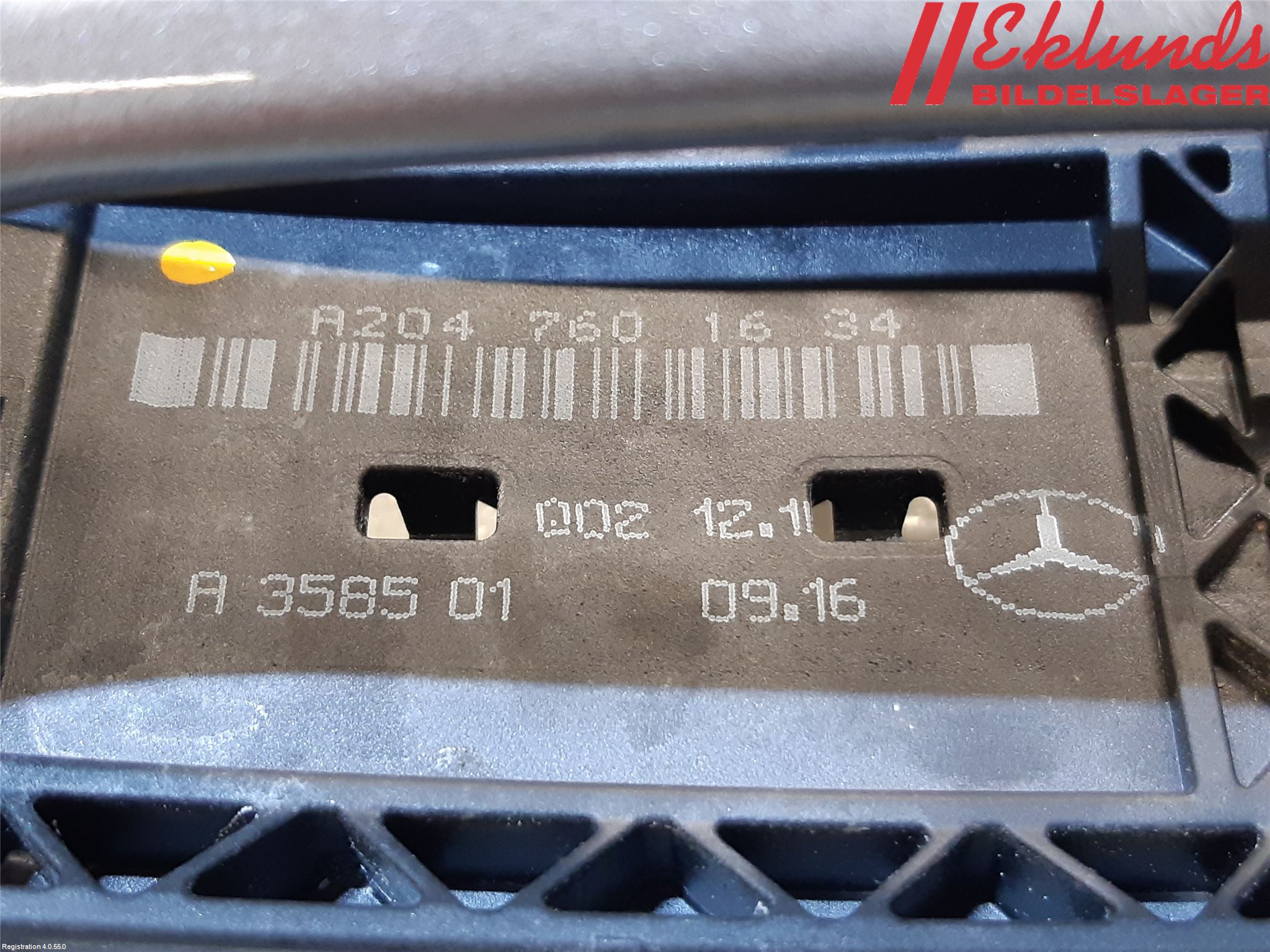 Mercedes-Benz MB A-KLASS (W176) 13-18 Dörrhandtag Yttre Hö