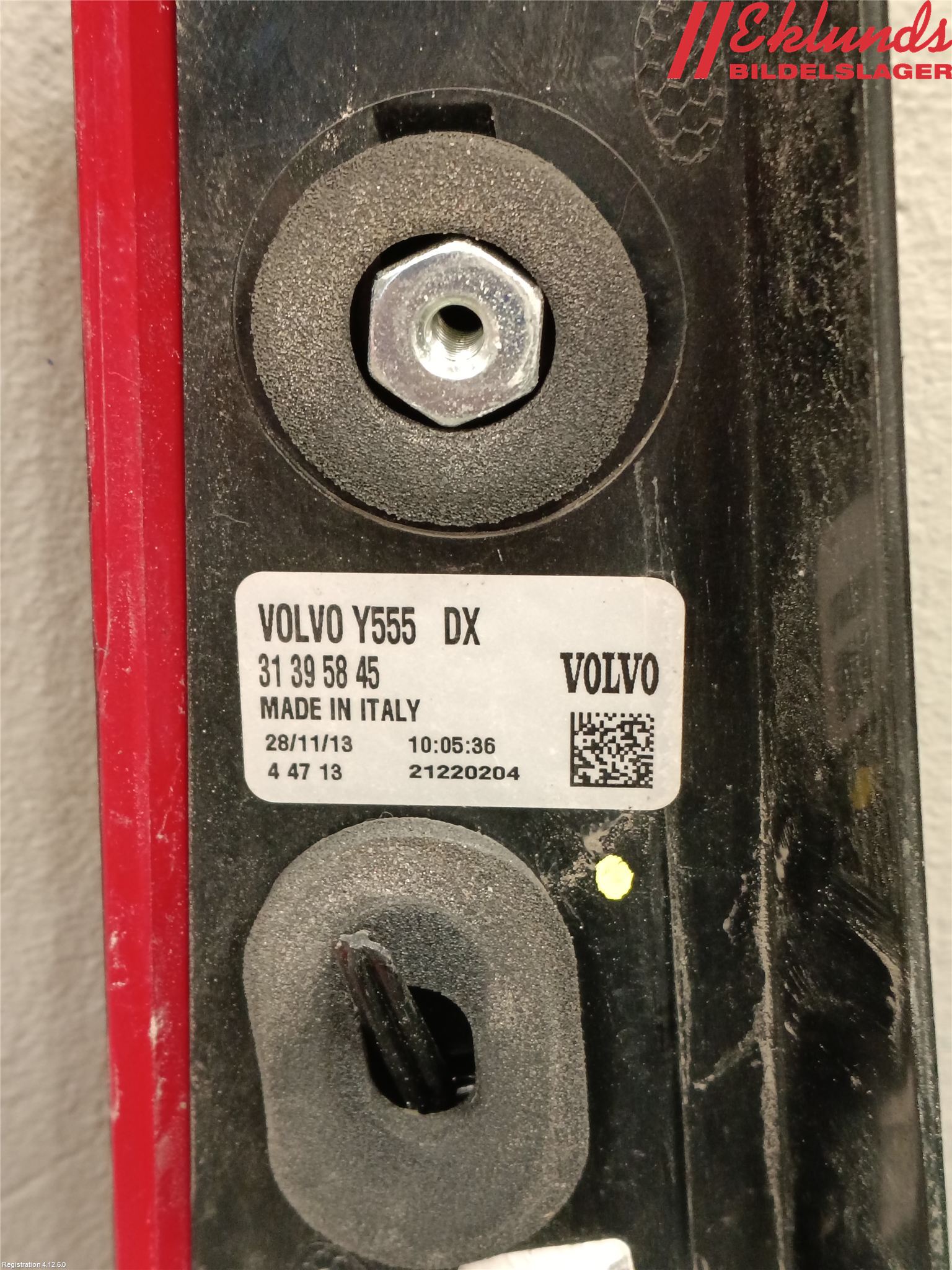 Volvo V40 12-19 Bakljus Höger