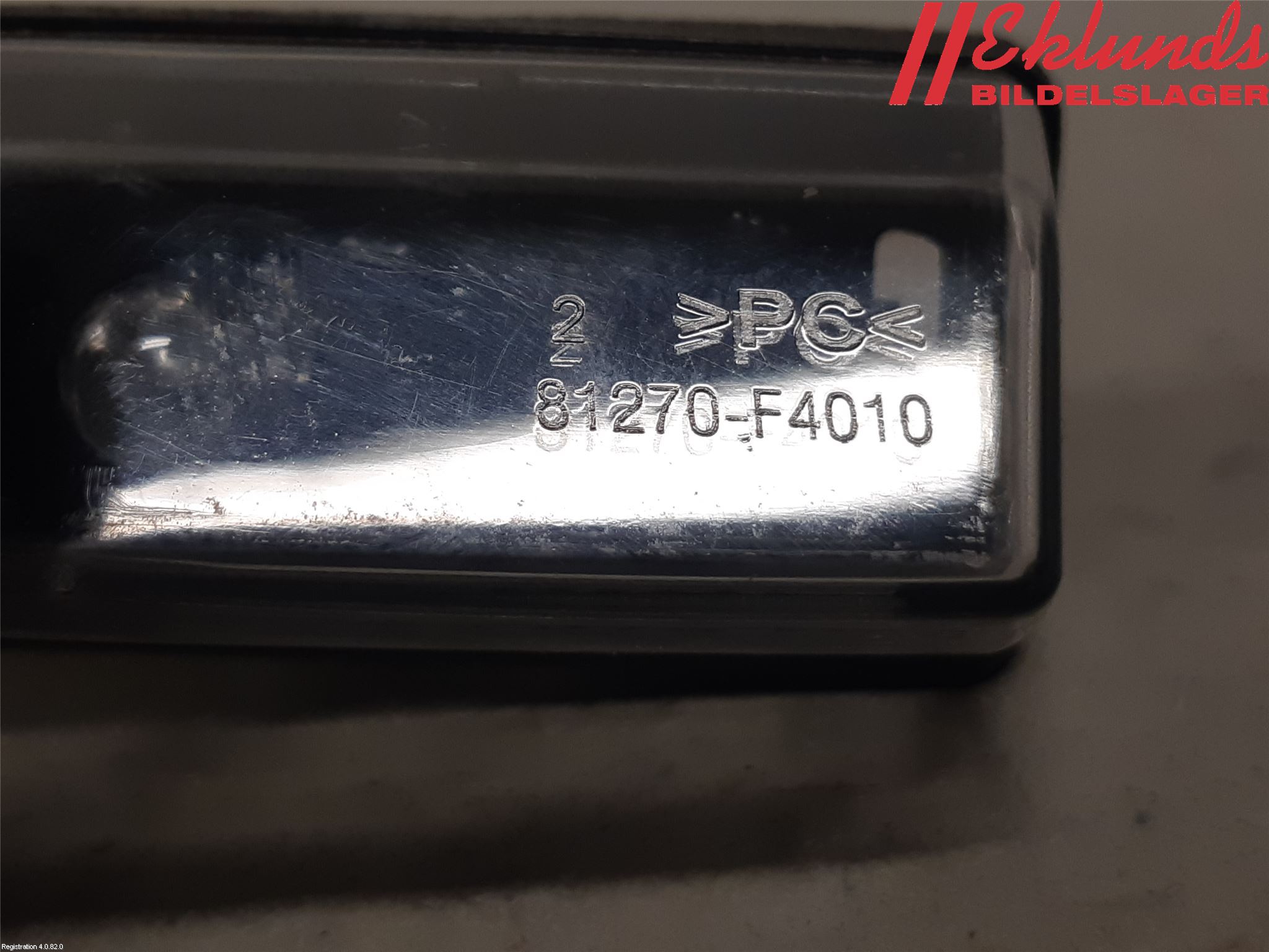 Toyota C-HR 16-23 Skylt Belysning