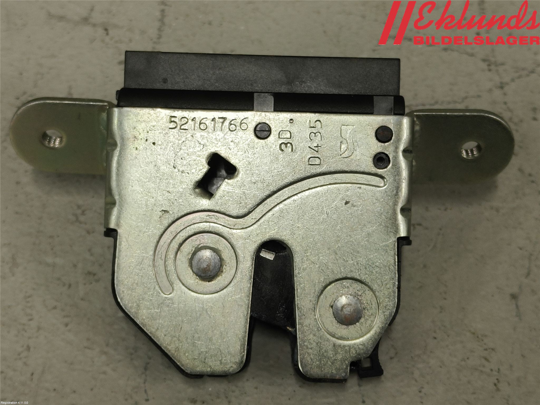 Fiat 500 07- Låskista Baklucka