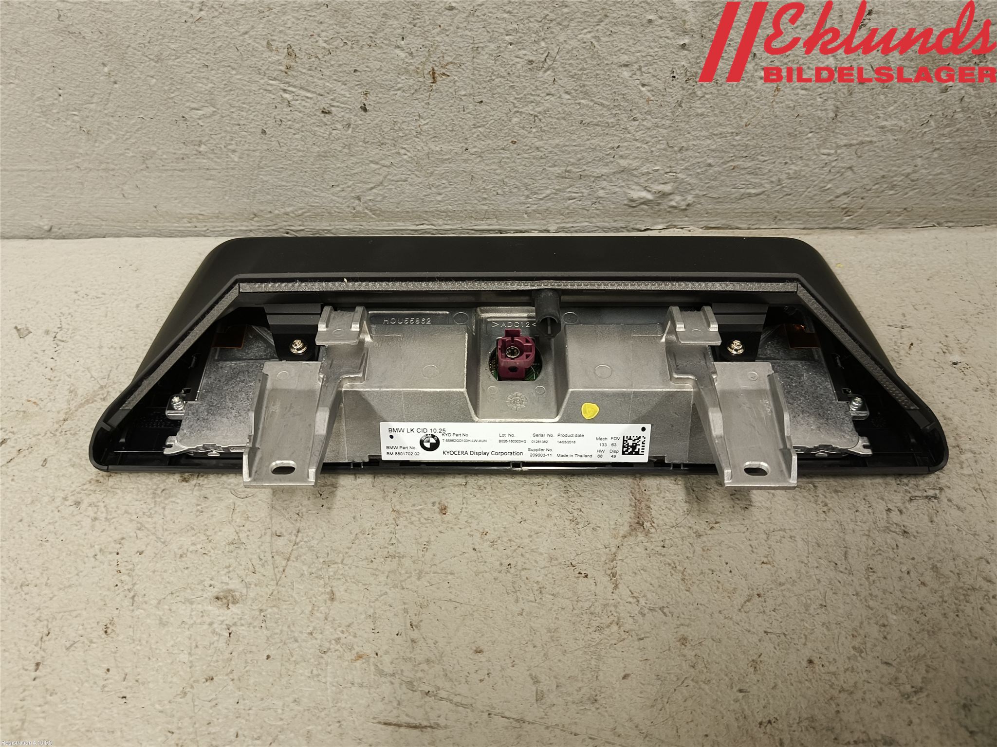 BMW 5 G30/G31/F90 17-23 Multifunktionsdisplay