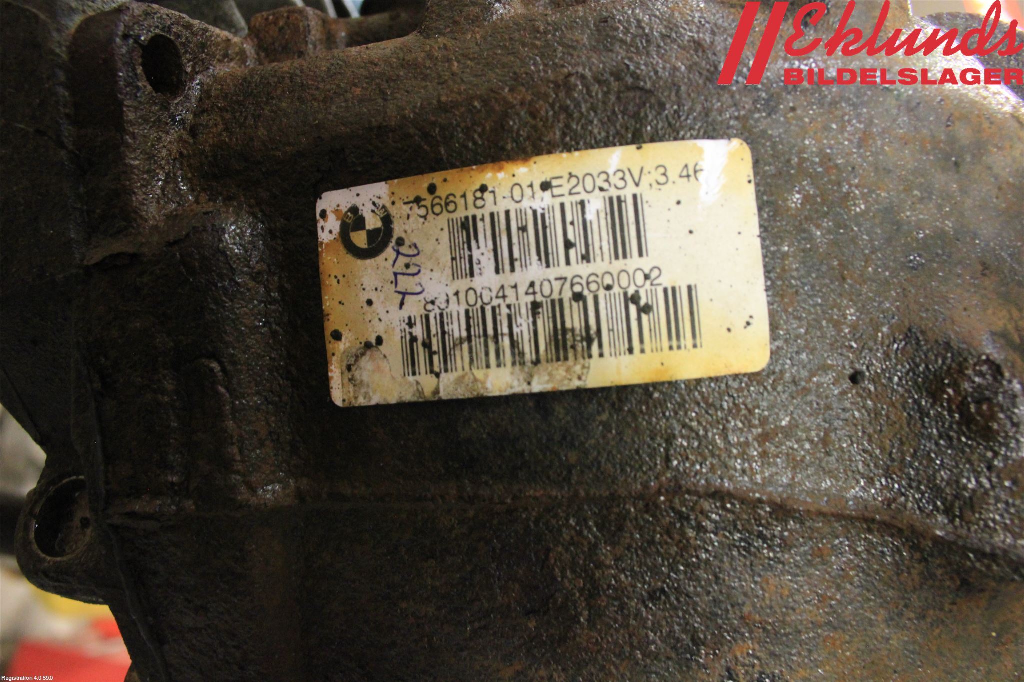 BMW X1 E84 10-15 Bakväxel-Diff