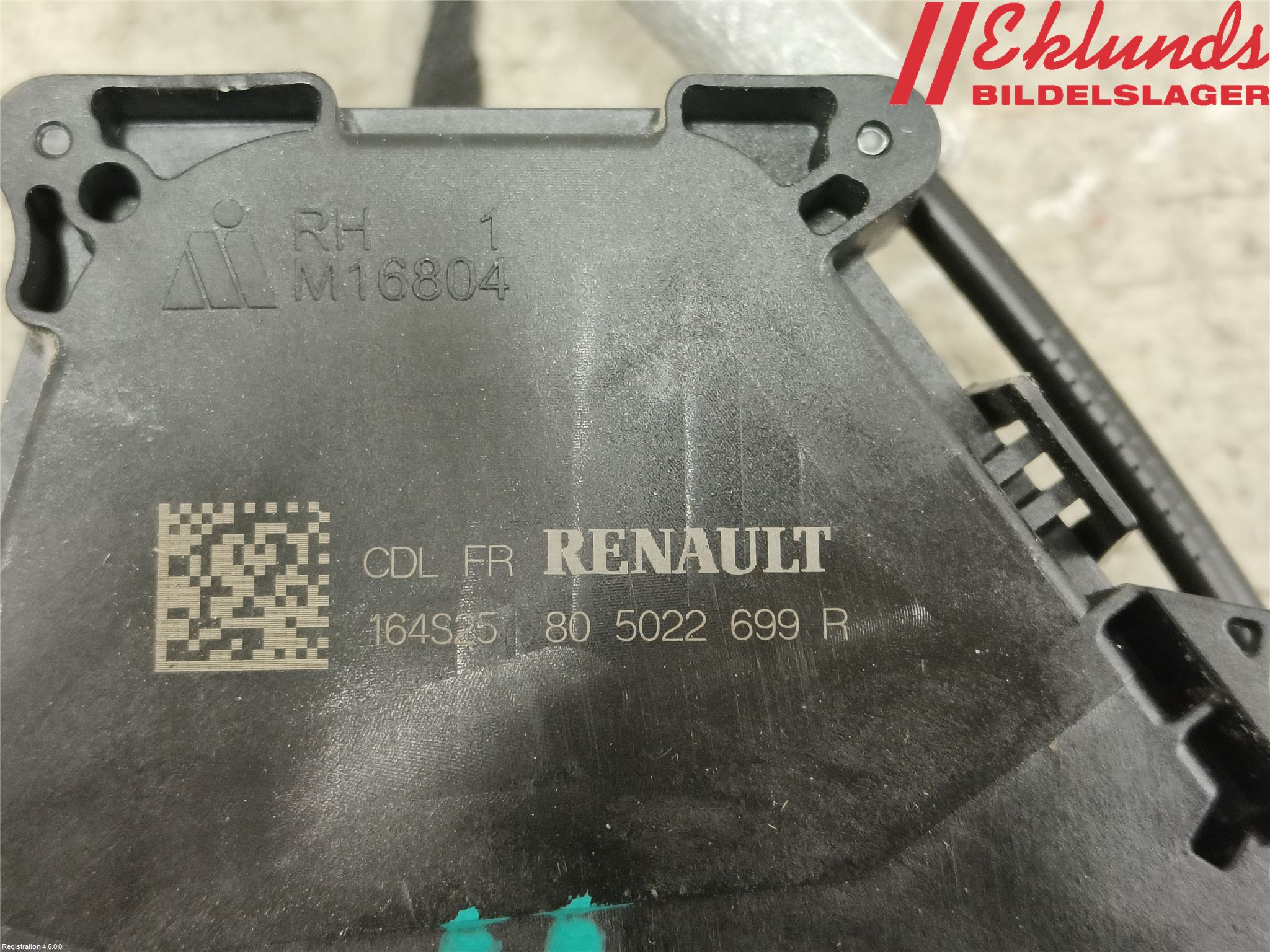 Renault EXPRESS 21- Låskista-Dörrlås