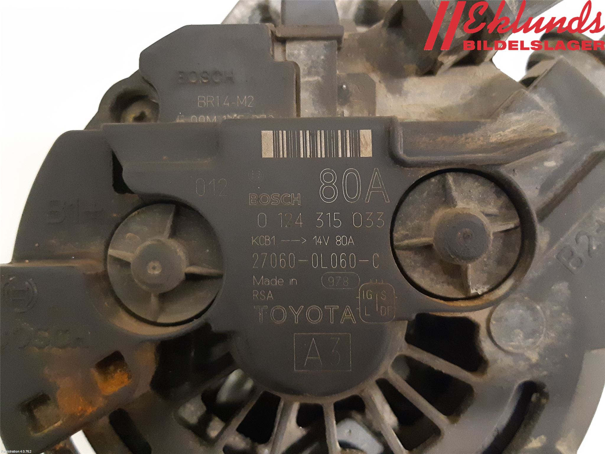 Toyota HILUX 05-16 Generator