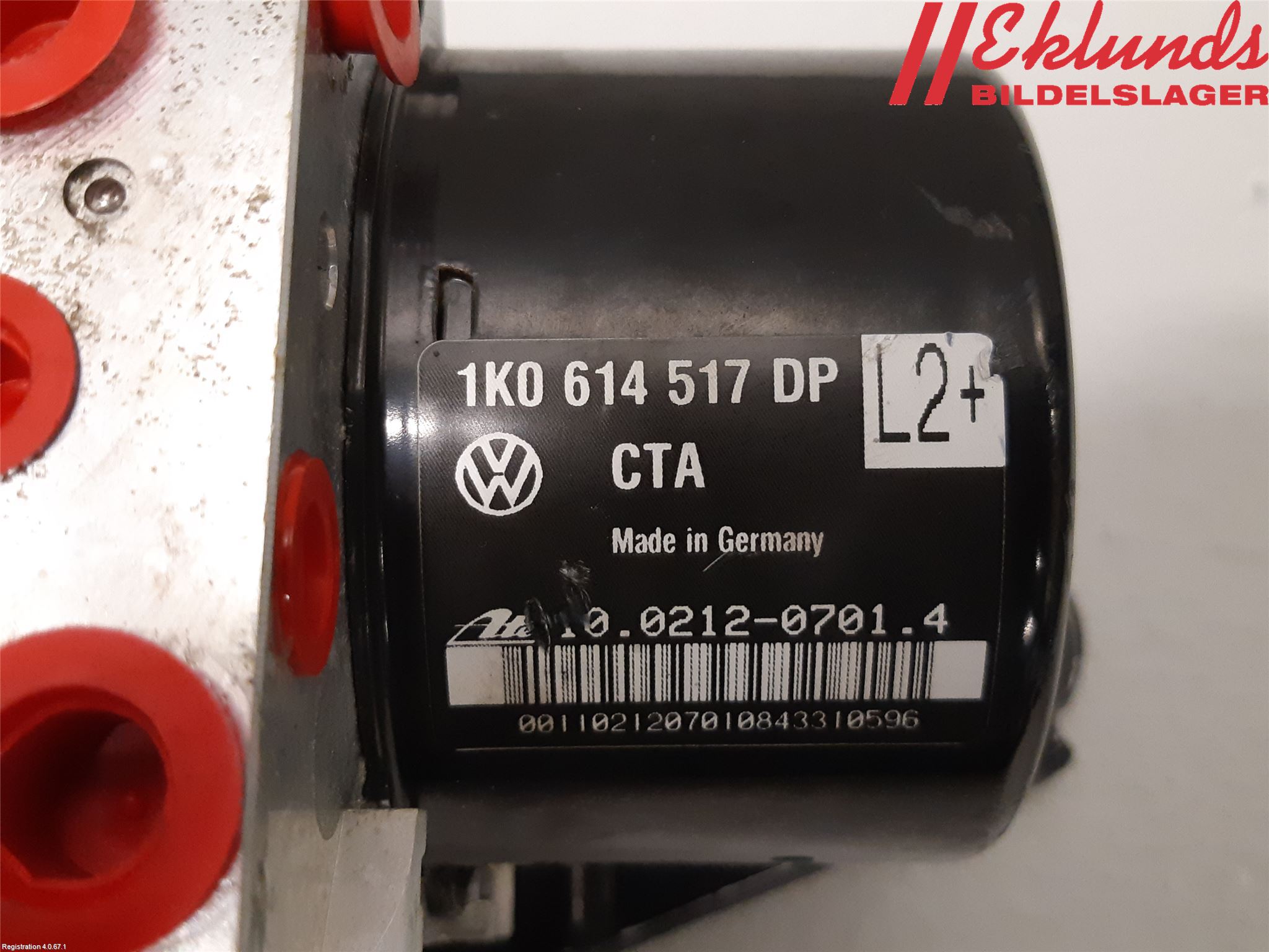 Volkswagen VW GOLF PLUS/CROSS GOLF 04-14 Abs Hydraulaggregat