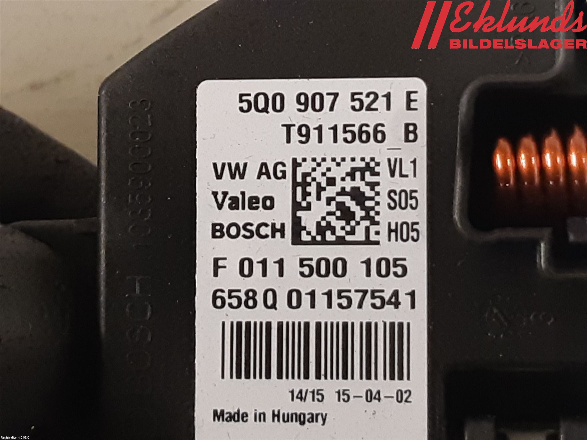 Audi A3/S3 8V 13-20 Värmefläktsmotstånd