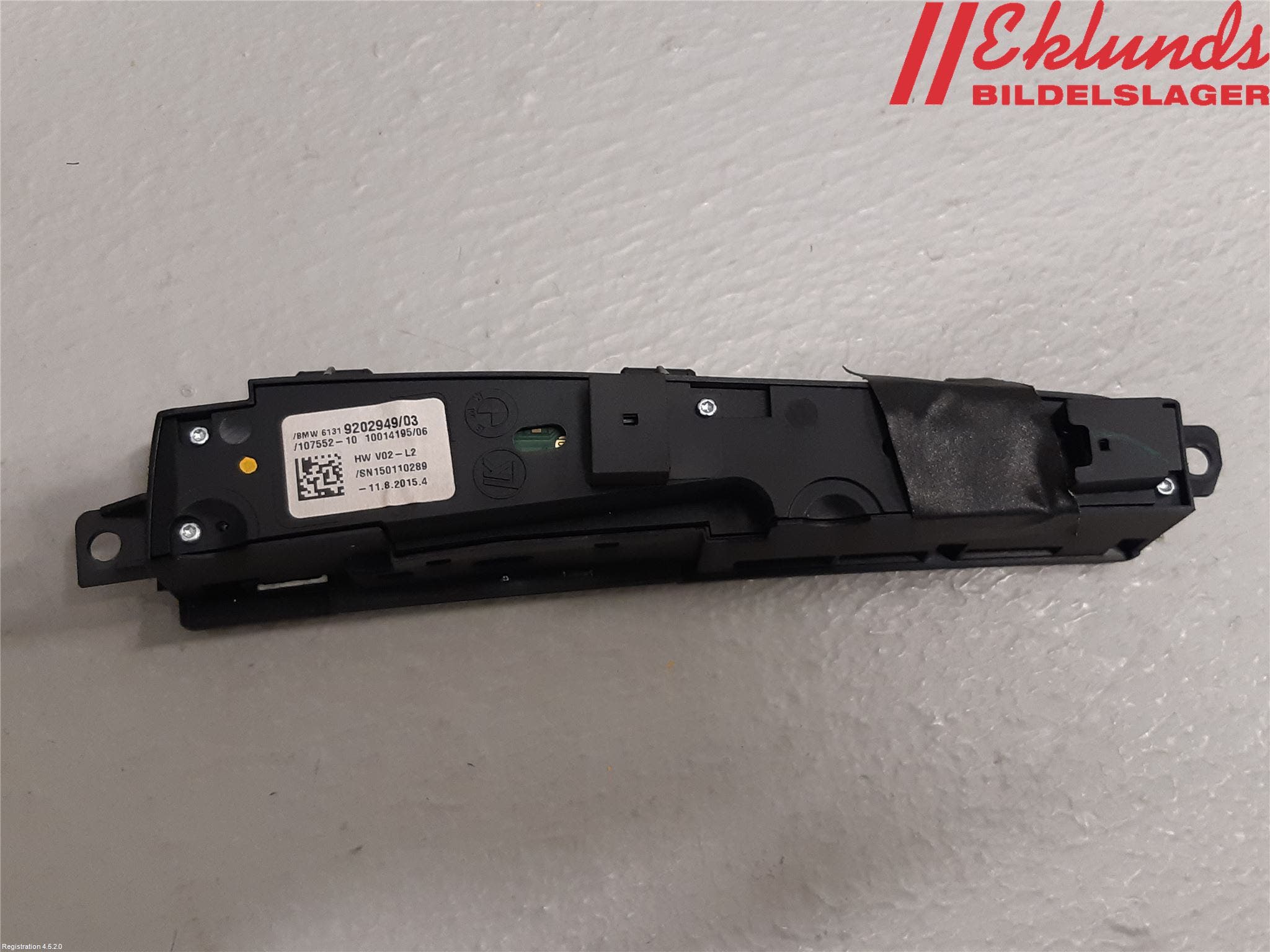 BMW 5 F10/F11/F18 09-17 Strömställare Multifunktion