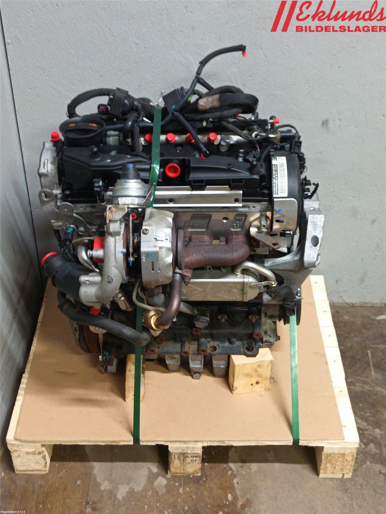 Volkswagen VW GOLF VI 09-13 Motor Diesel