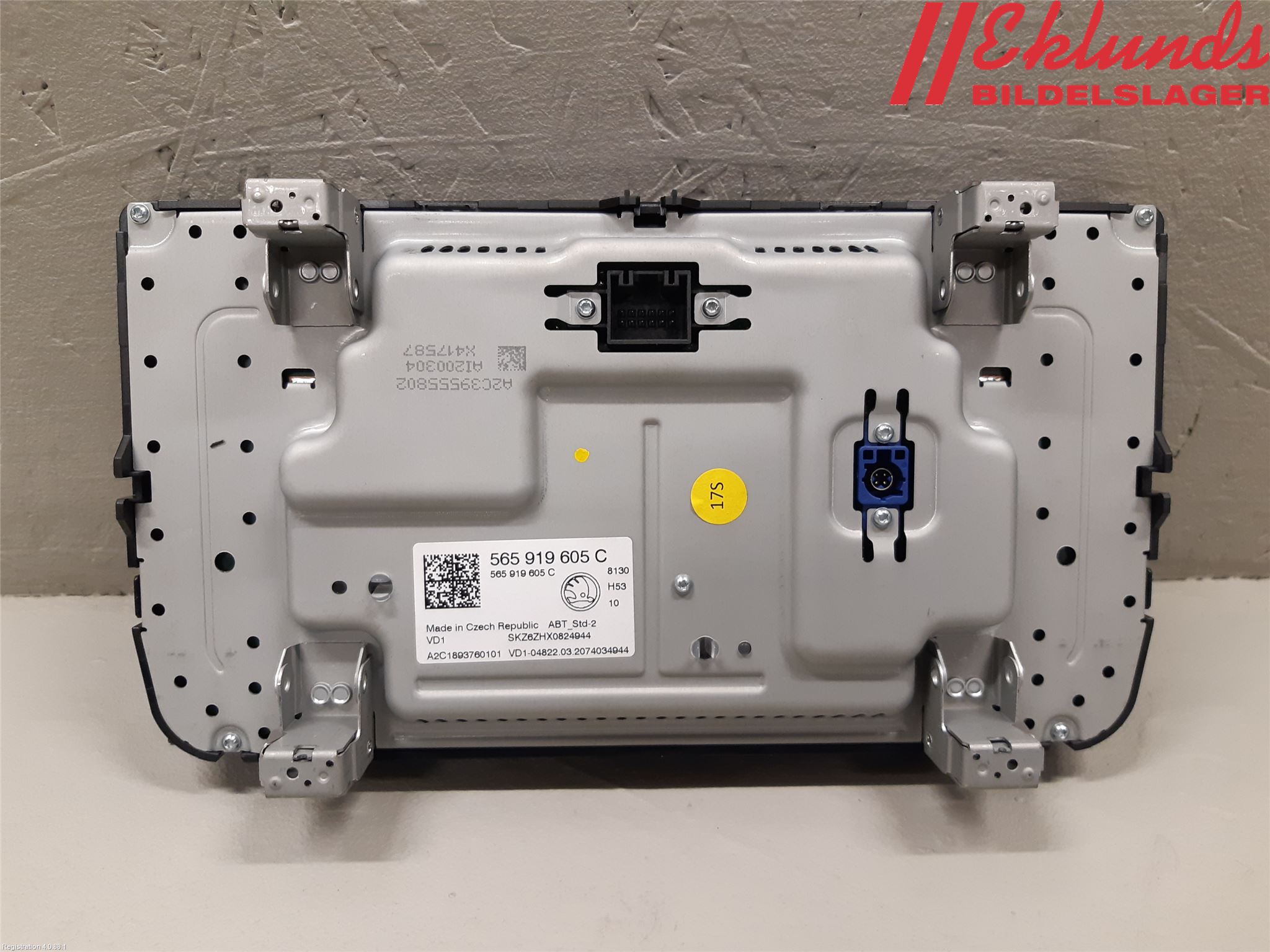 Skoda KAROQ 18- Cd Radio - Multimediapanel