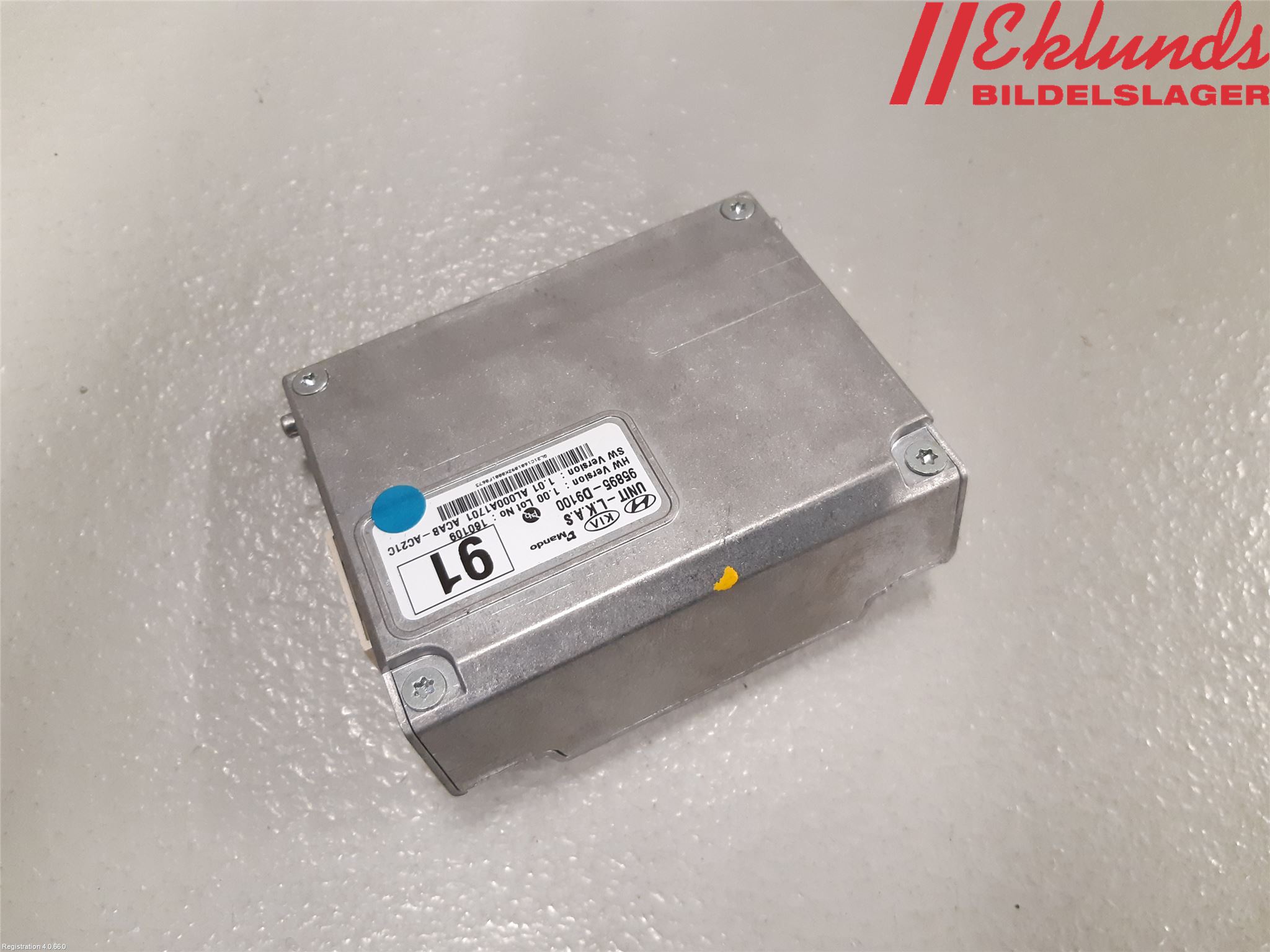 Kia SPORTAGE (QL) 16-21 Sensor Aktivt Kollisionsskydd