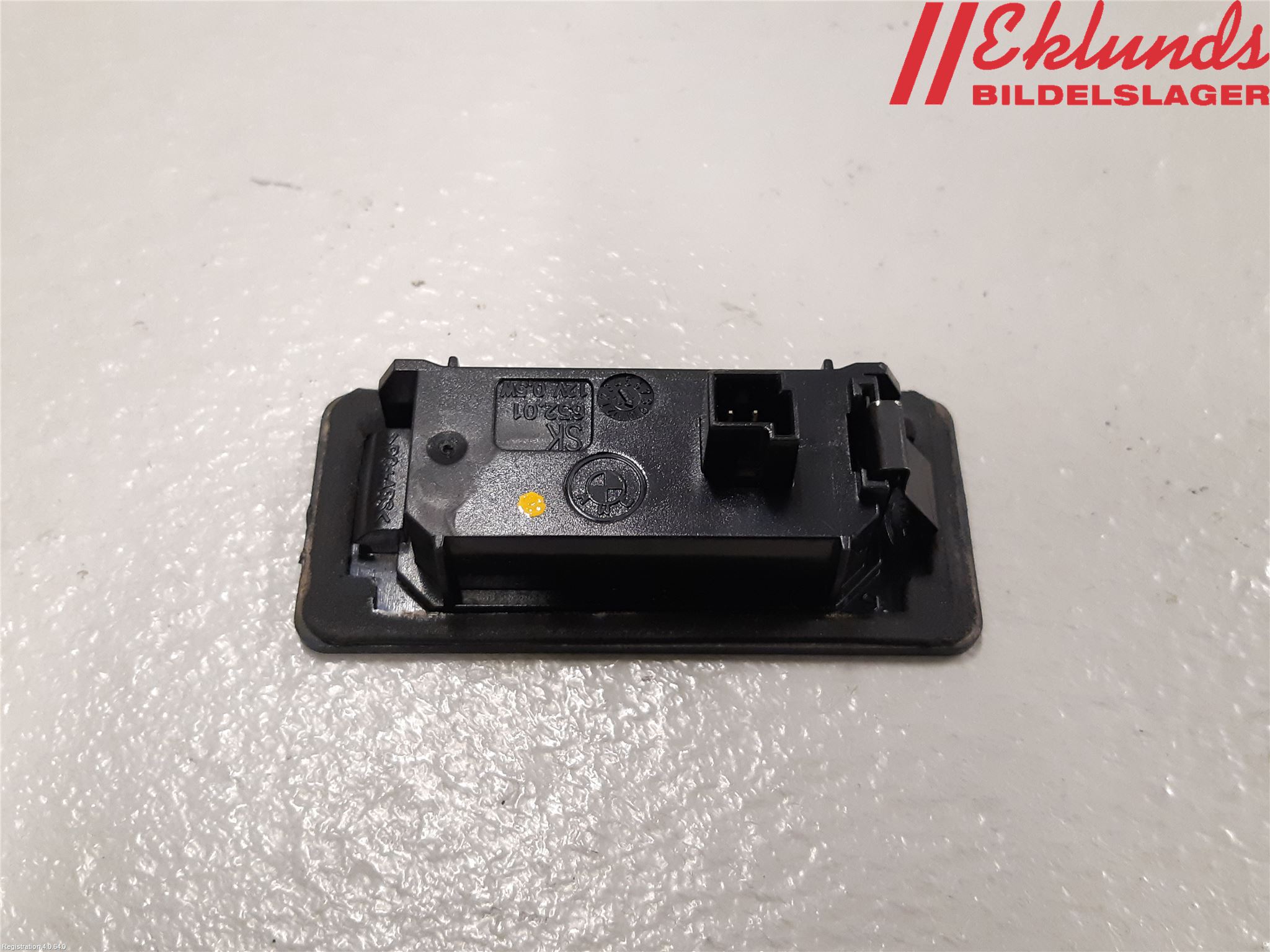 BMW 5 F10/F11/F18 09-17 Skylt Belysning