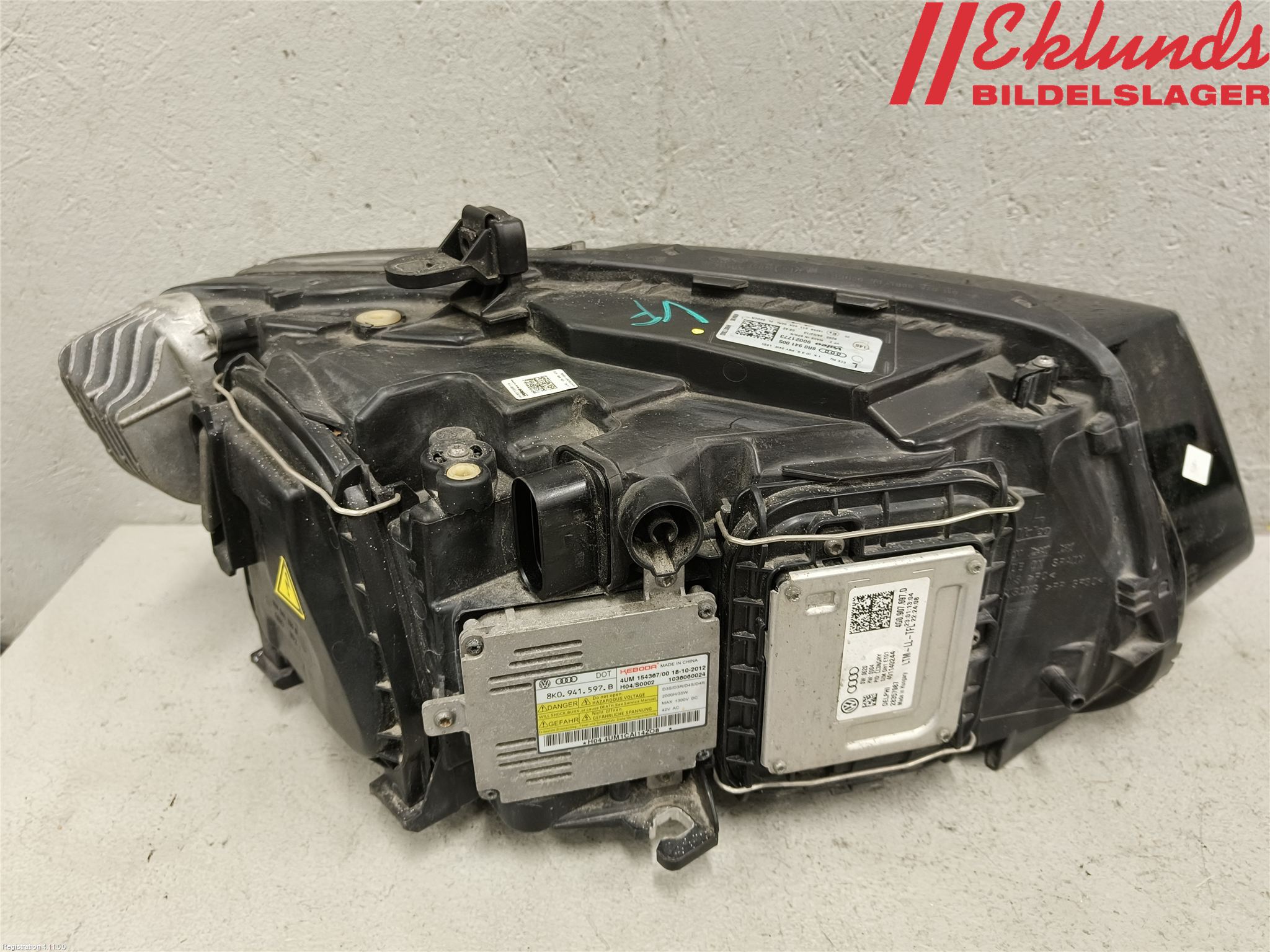 Audi Q5 09-16 Strålkastare Vänster