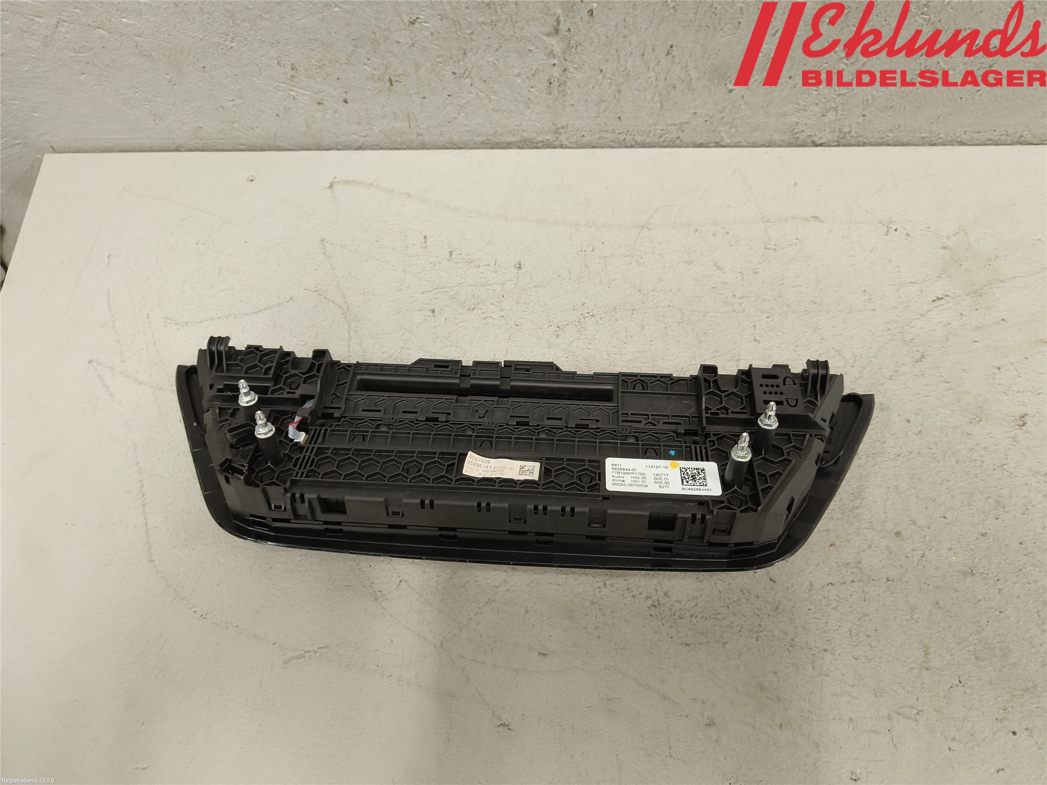 BMW 5 G30/G31/F90 17-23 Ac Styrenhet Ac Manöveren