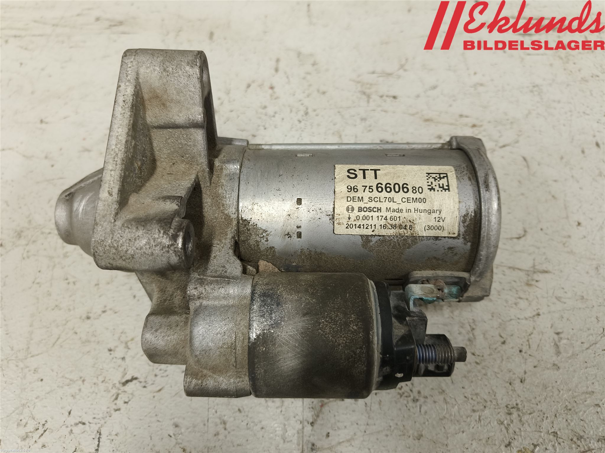 Citroen C4 CACTUS 14-20 Startmotor Diesel
