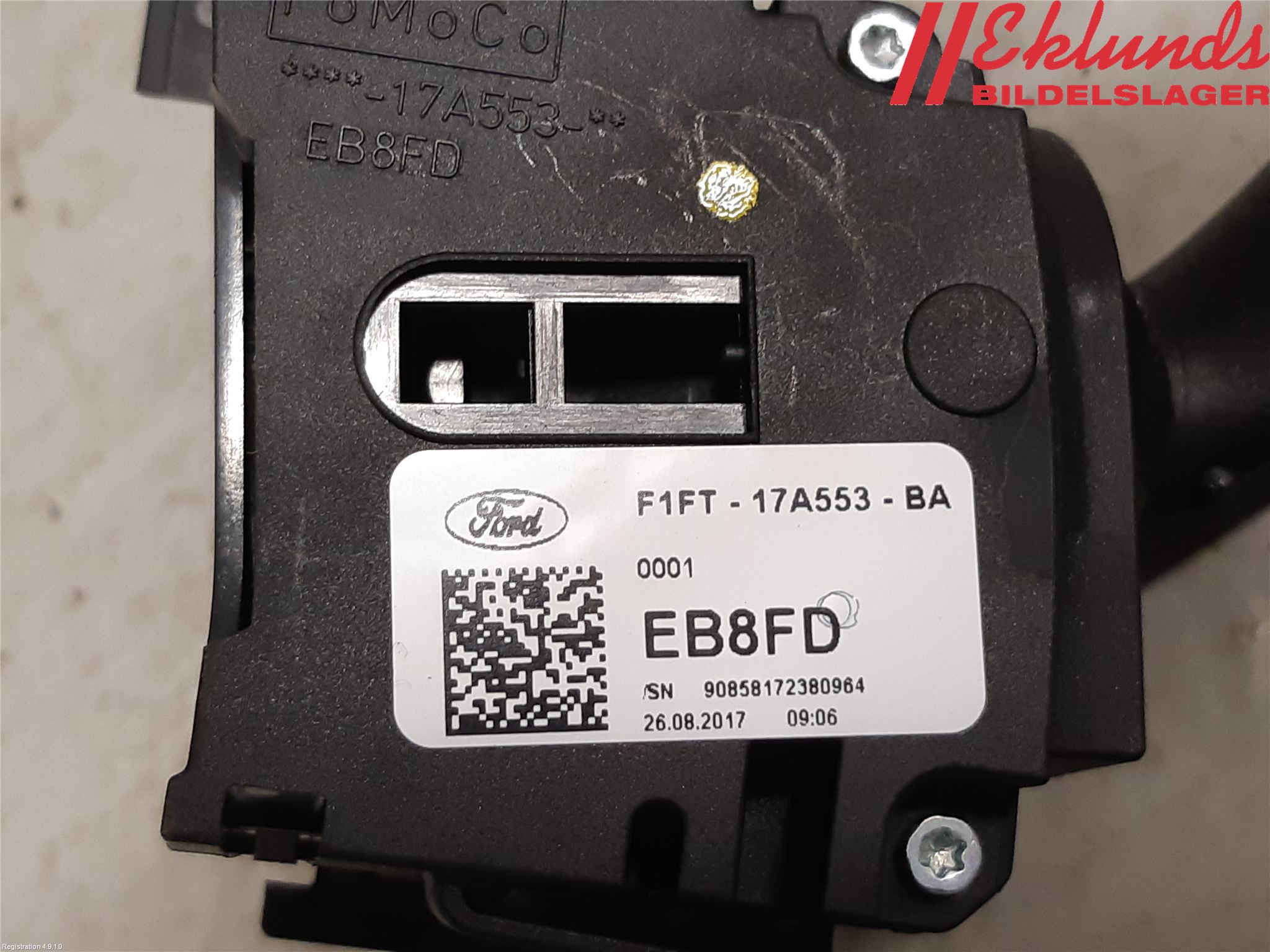 Ford KUGA 17-19 Spak Torkar-Spolomk