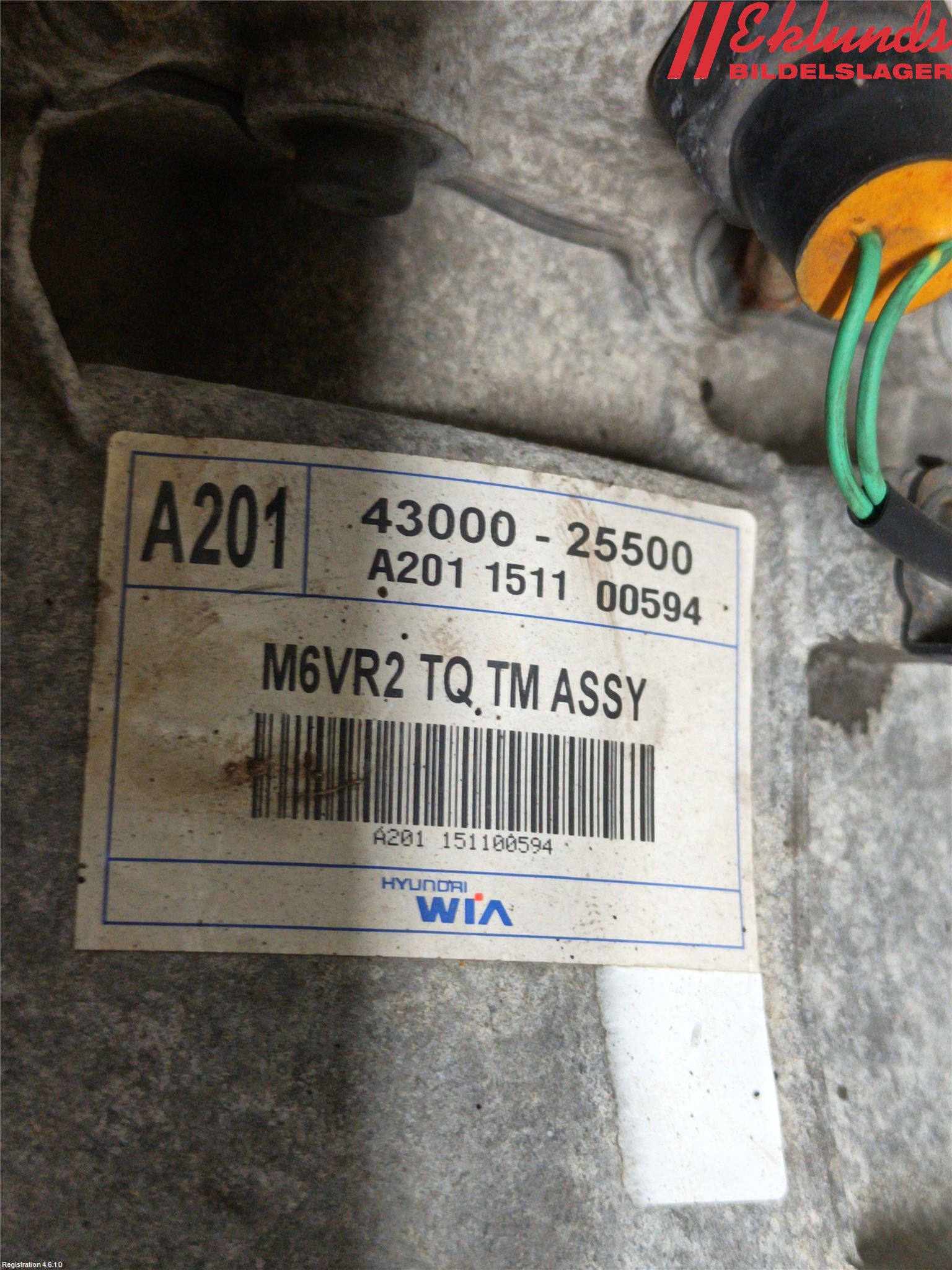 Hyundai H-1/STAREX 08-21 Växellåda Man 6 Vxl