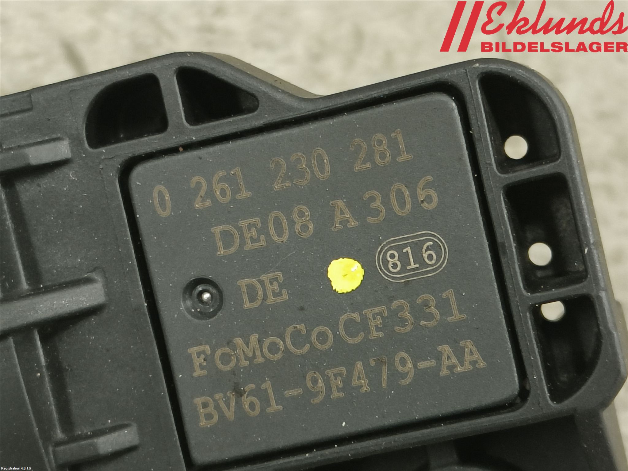 Ford FOCUS 11-14 Givare Laddluftstryck