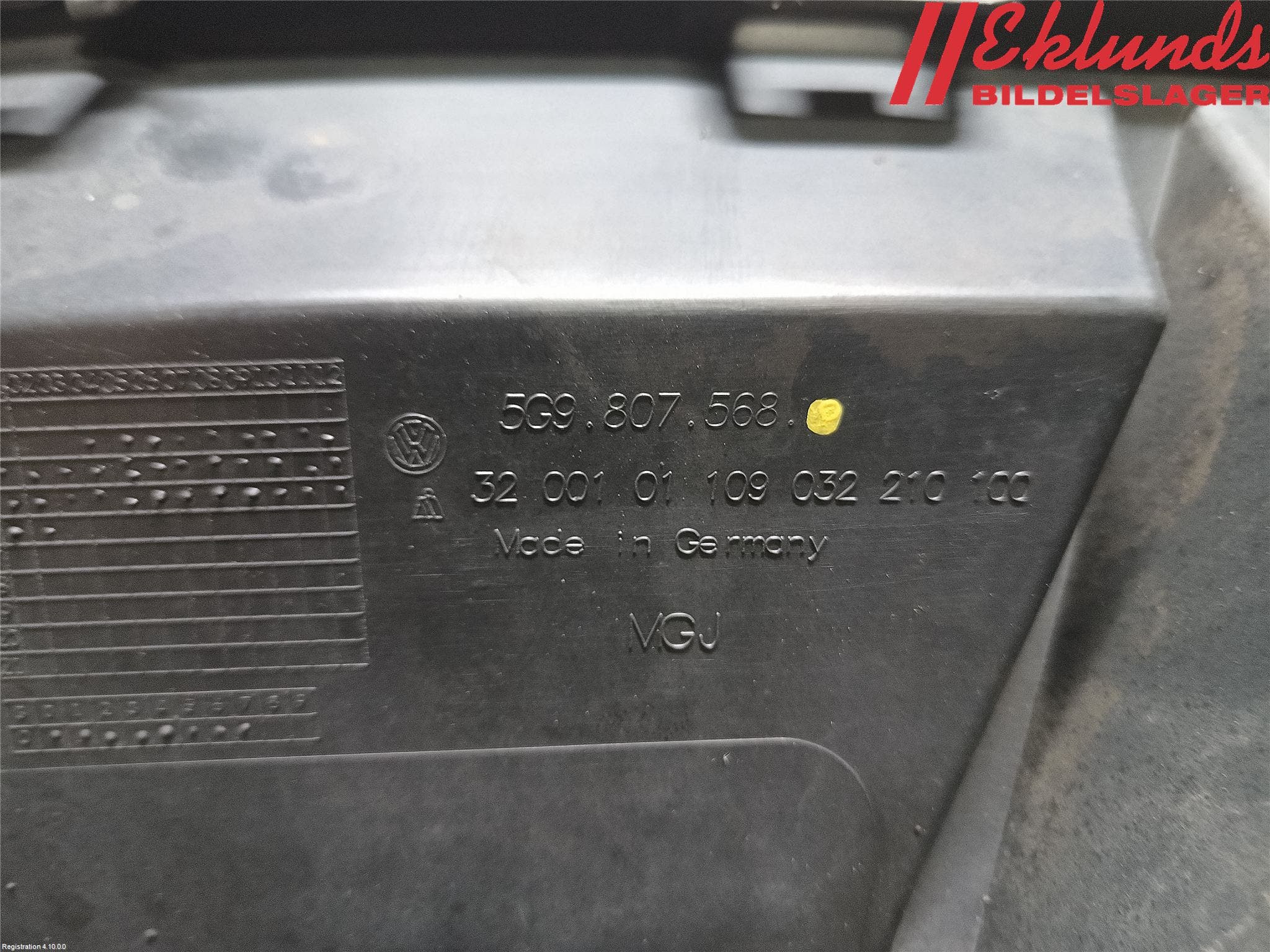 Volkswagen VW GOLF / E-GOLF VII 13-20 Spoiler Bak