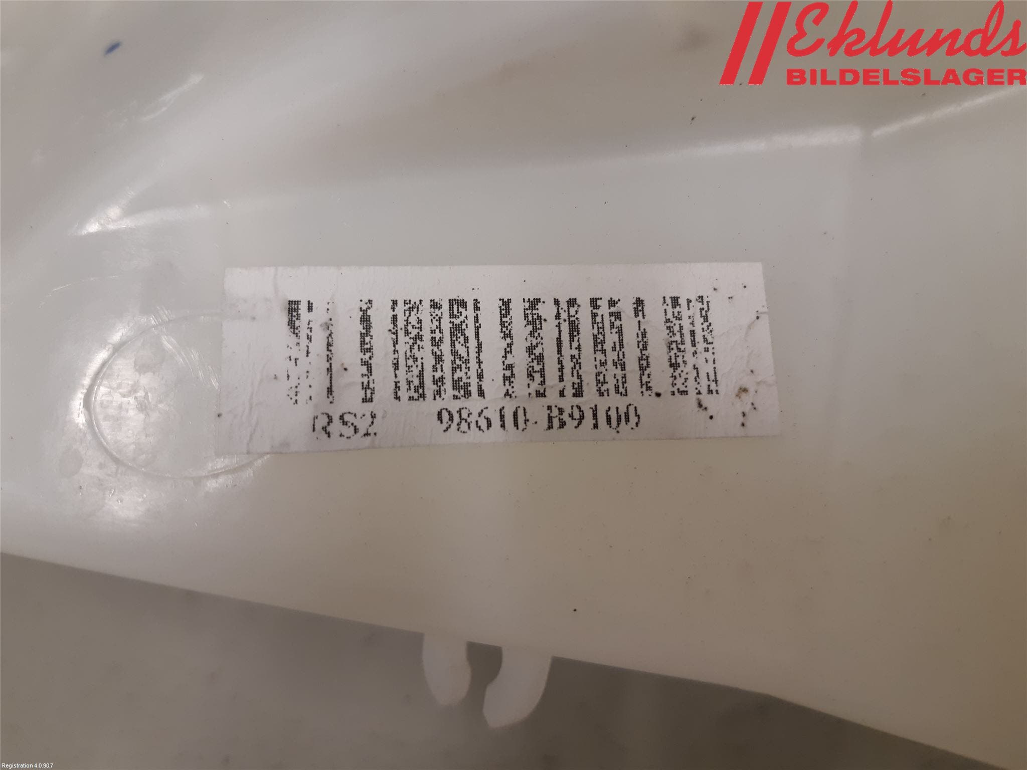 Hyundai i10 BA 14-16 Spolartank Vindruta