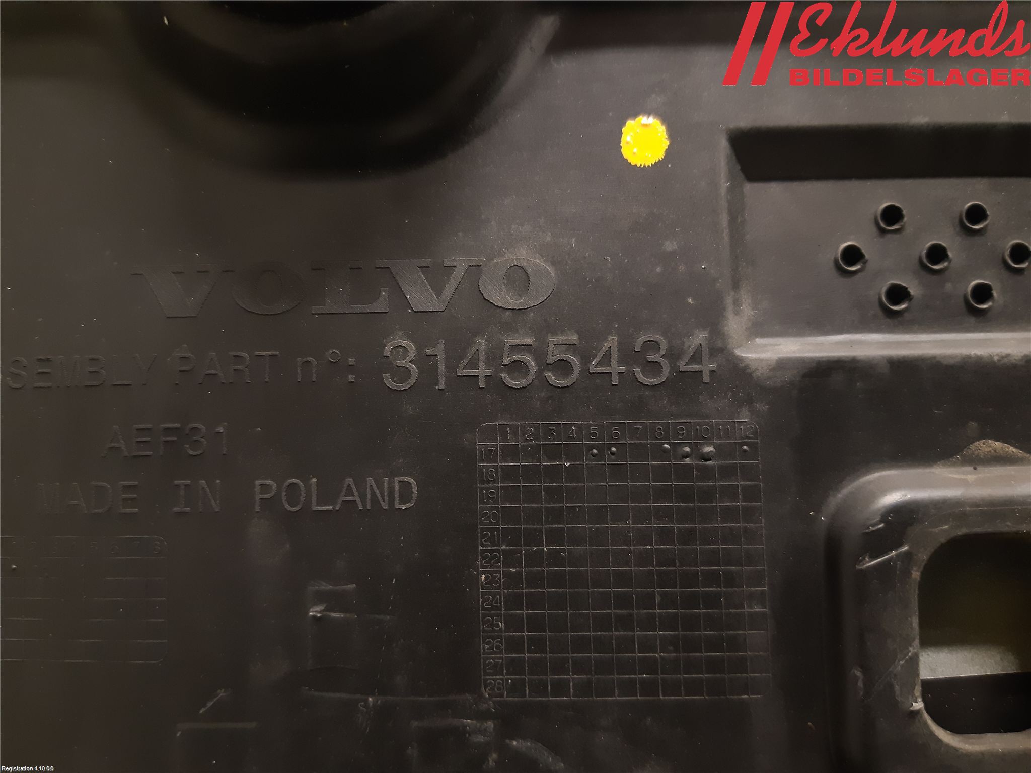 Volvo V60 19- Spoiler Baklucka