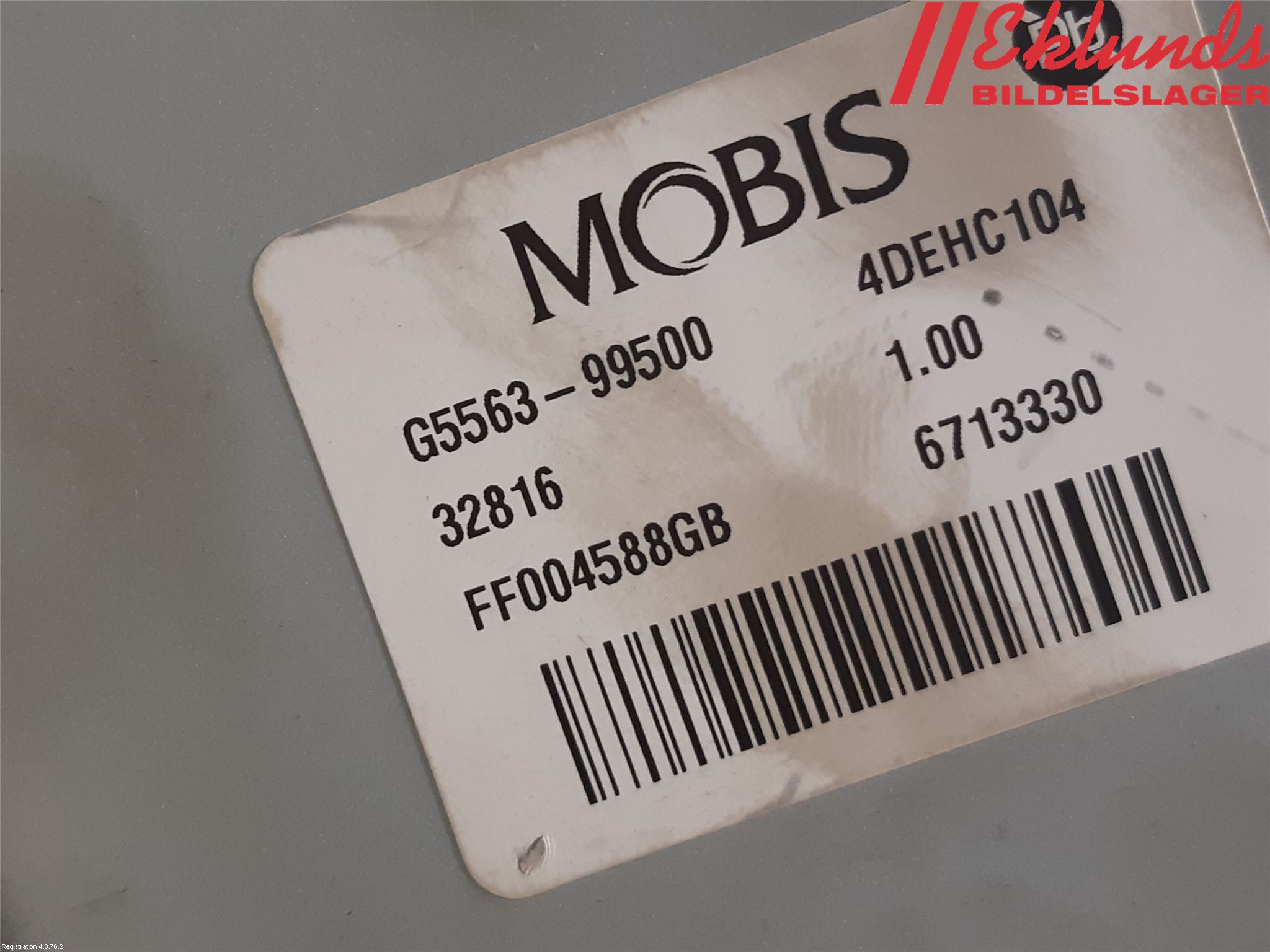 Kia NIRO (DE) 17-22 Rattaxelagg Med Inb Servo