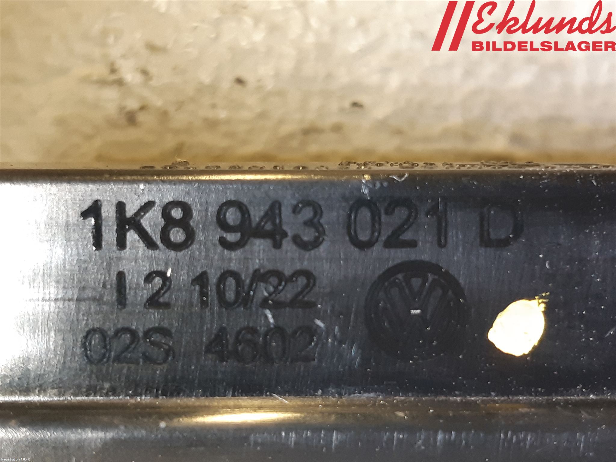 Volkswagen VW PASSAT 11-14 Skylt Belysning