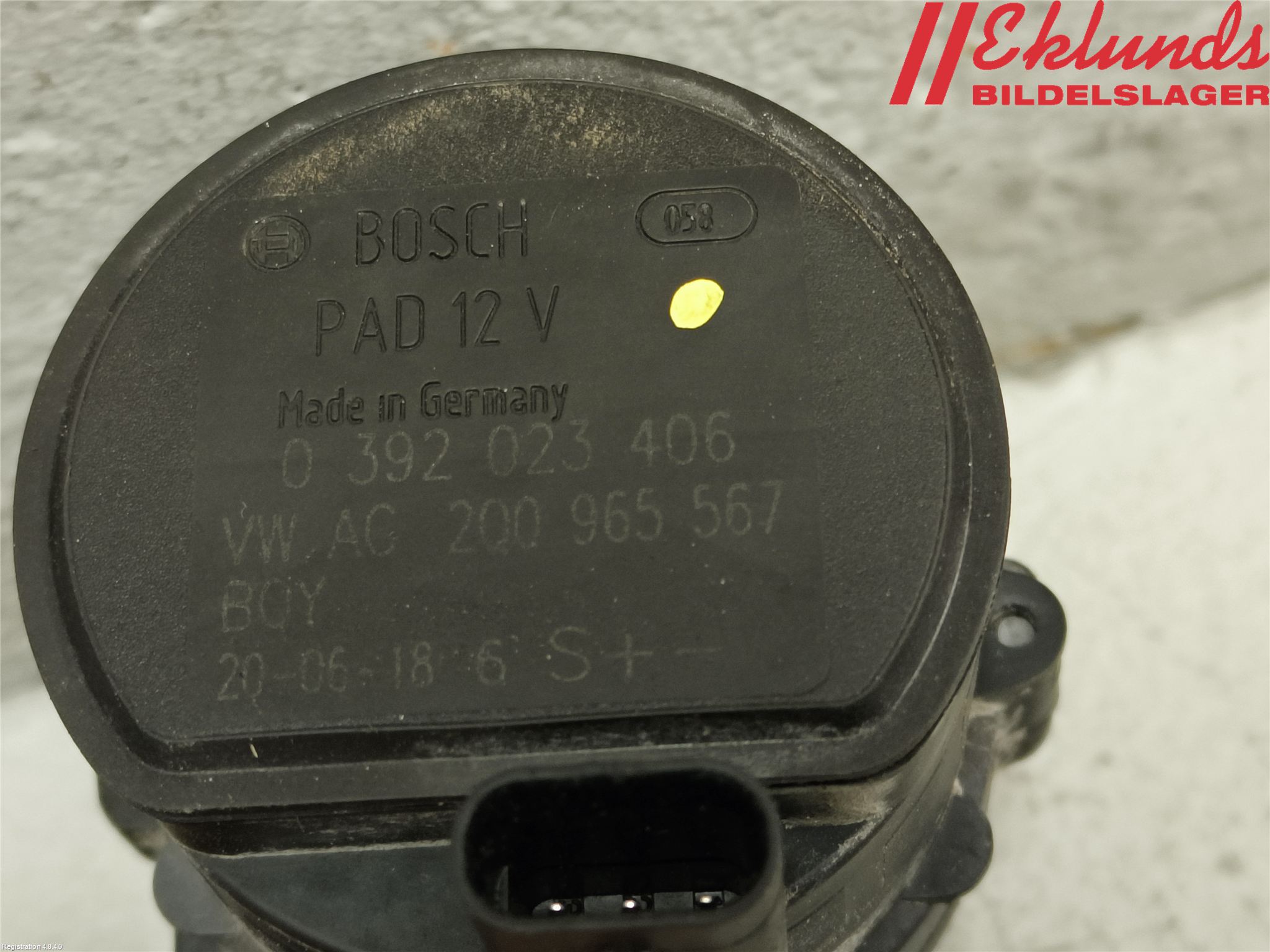 Volkswagen VW CADDY 16-20 Vattenpump