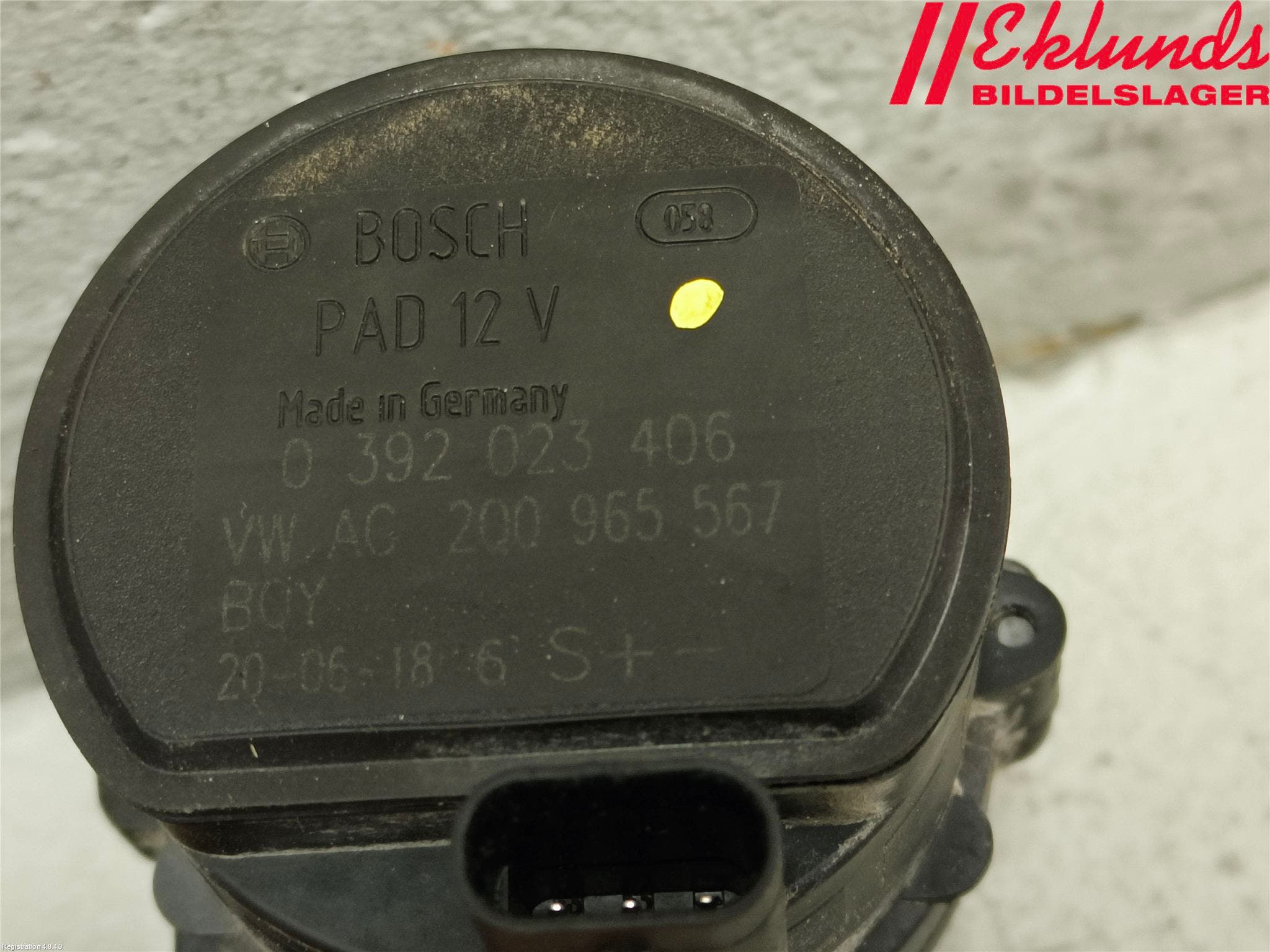 Volkswagen VW CADDY 16-20 Vattenpump