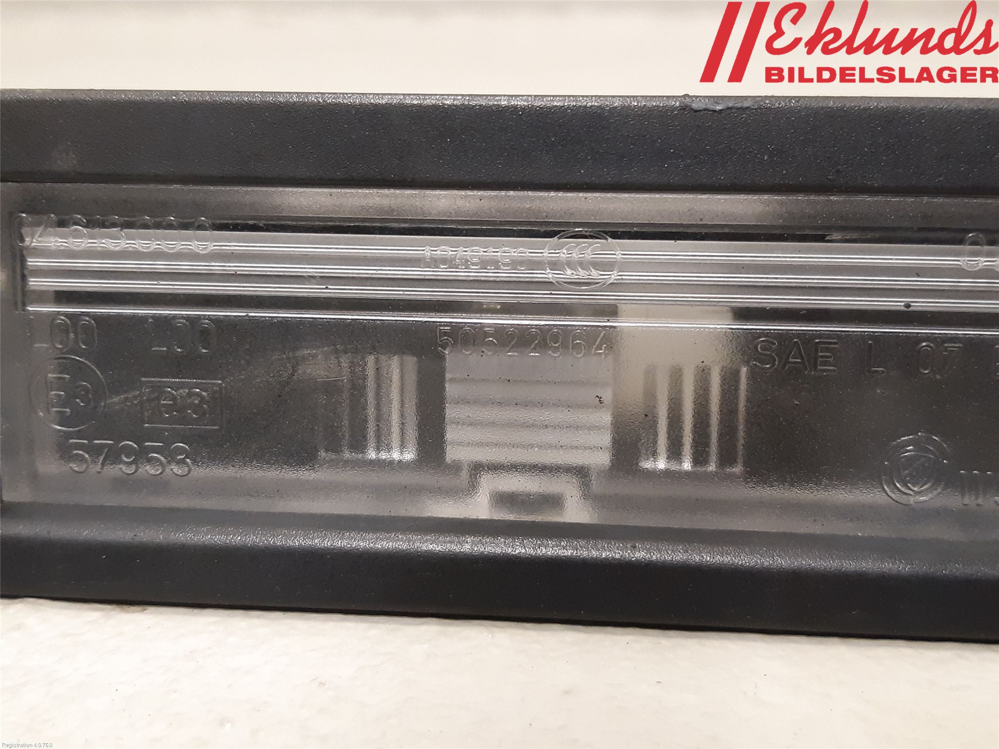 Fiat 500L 13-19 Skylt Belysning