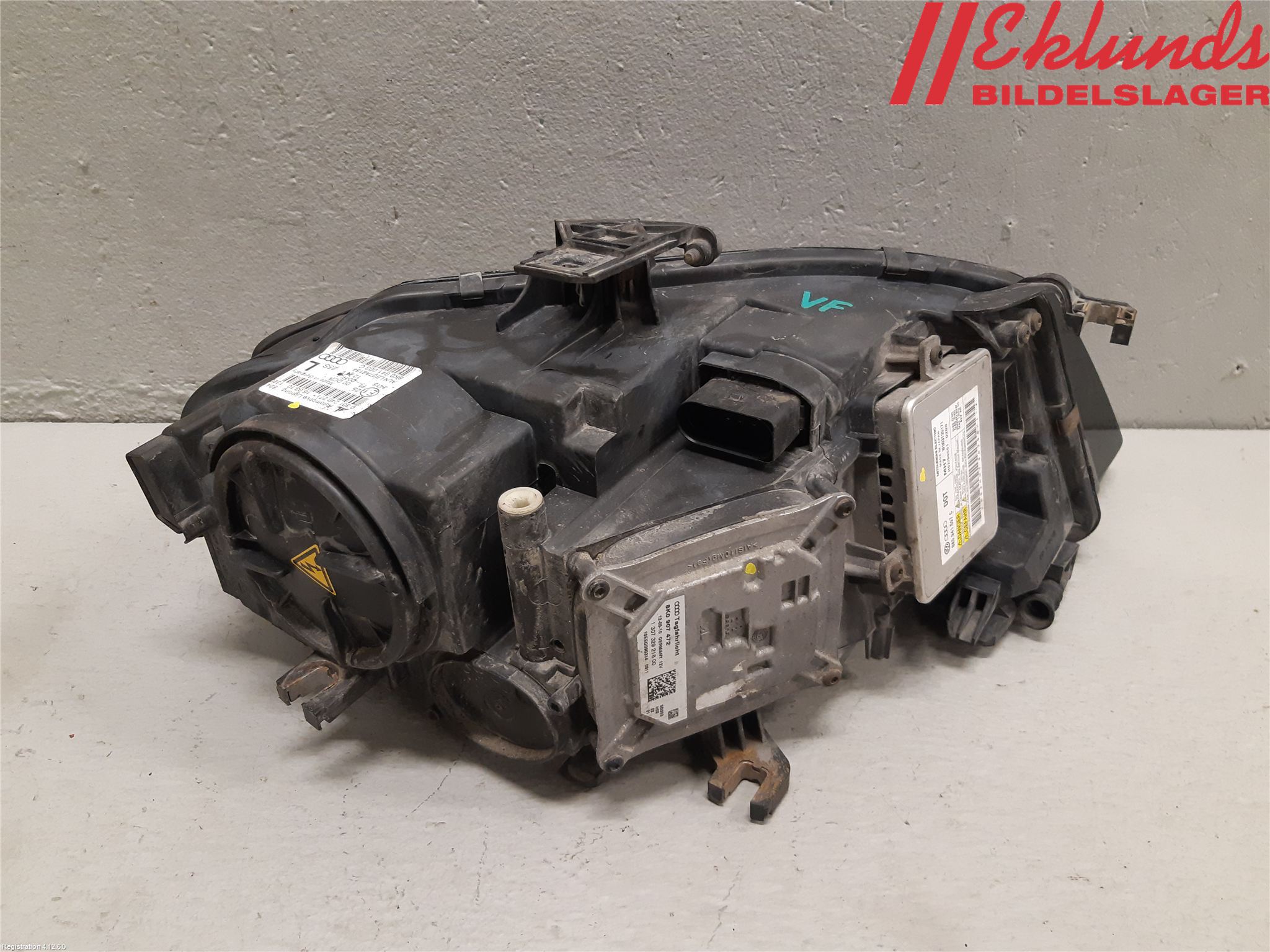 Audi A4 ALLROAD 09-16 Strålkastare Vänster