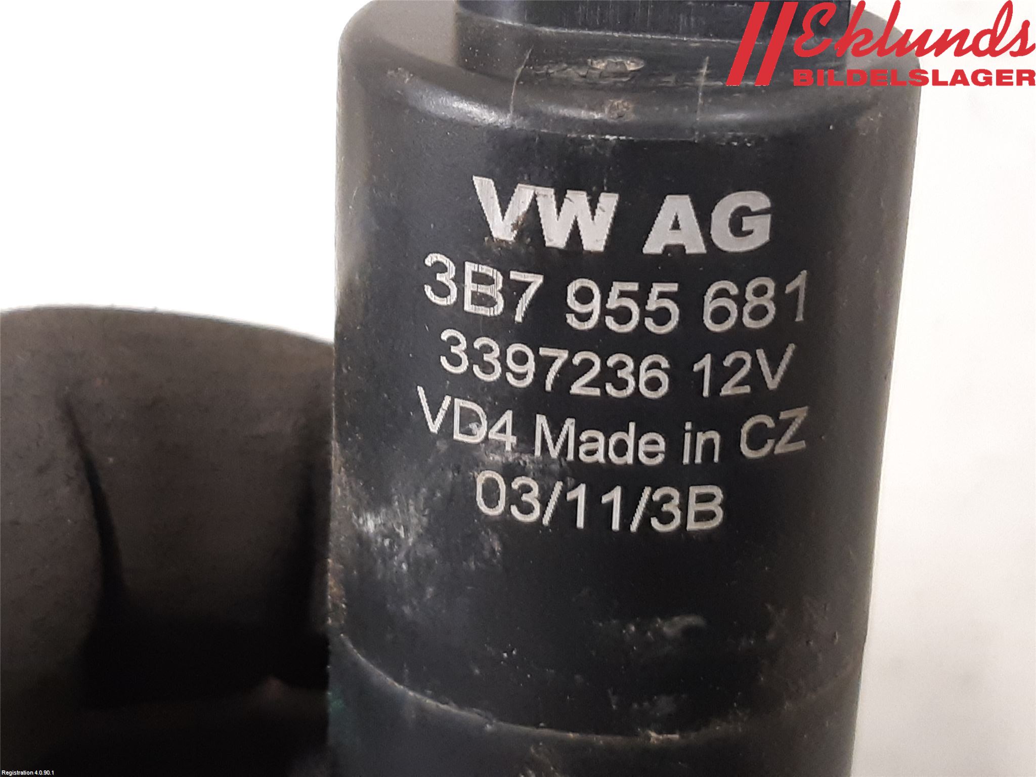 Volkswagen VW SHARAN 11- Spolarpump Högtryck