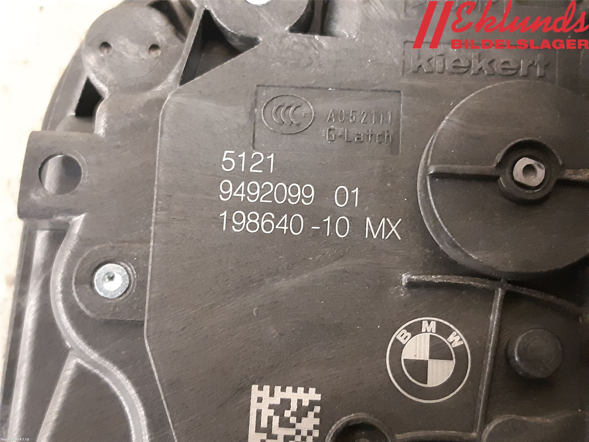 BMW X3 G01 18- Låskista-Dörrlås