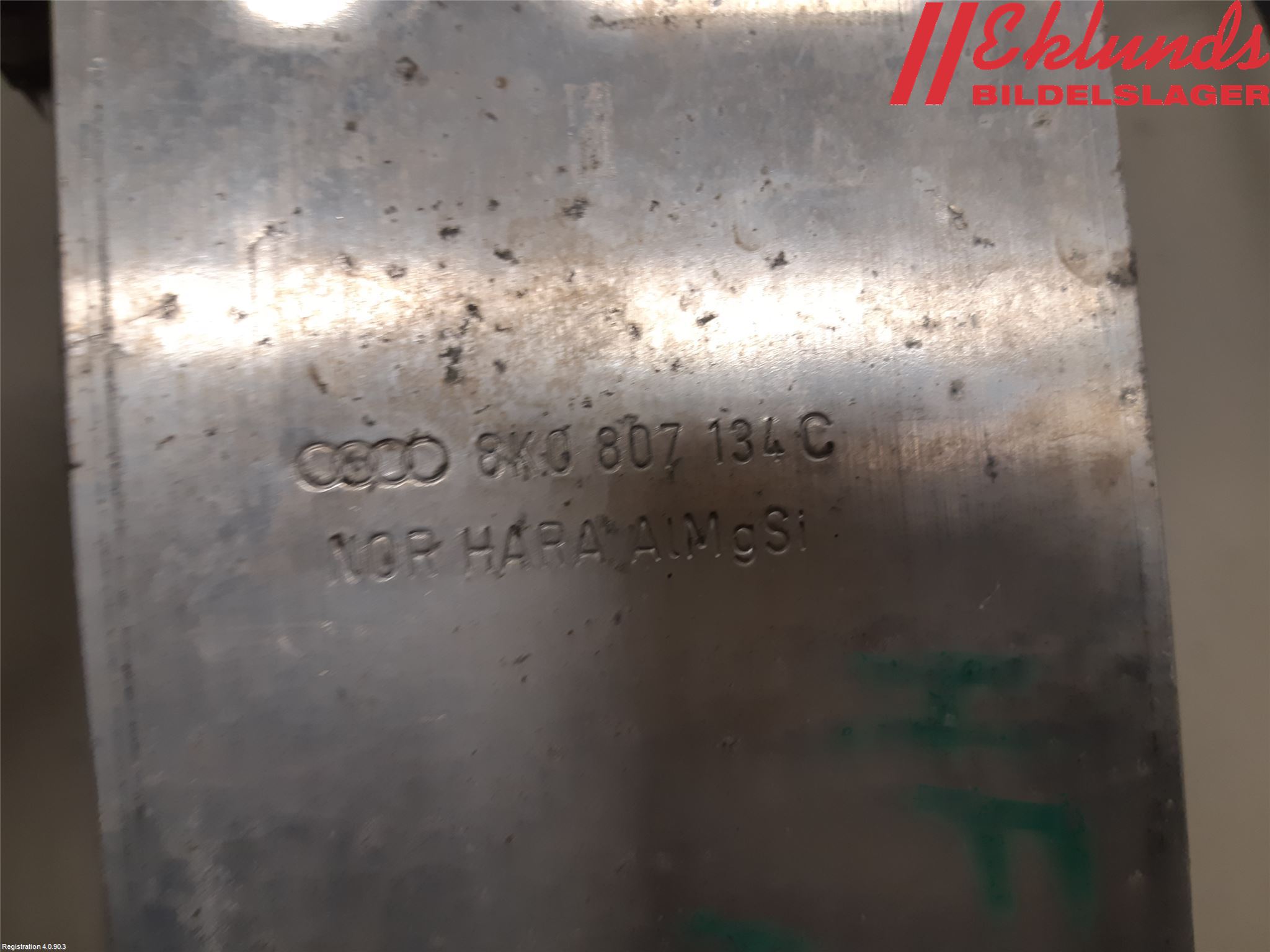 Audi A5 07-16 Stötfångarbärjärn Fram