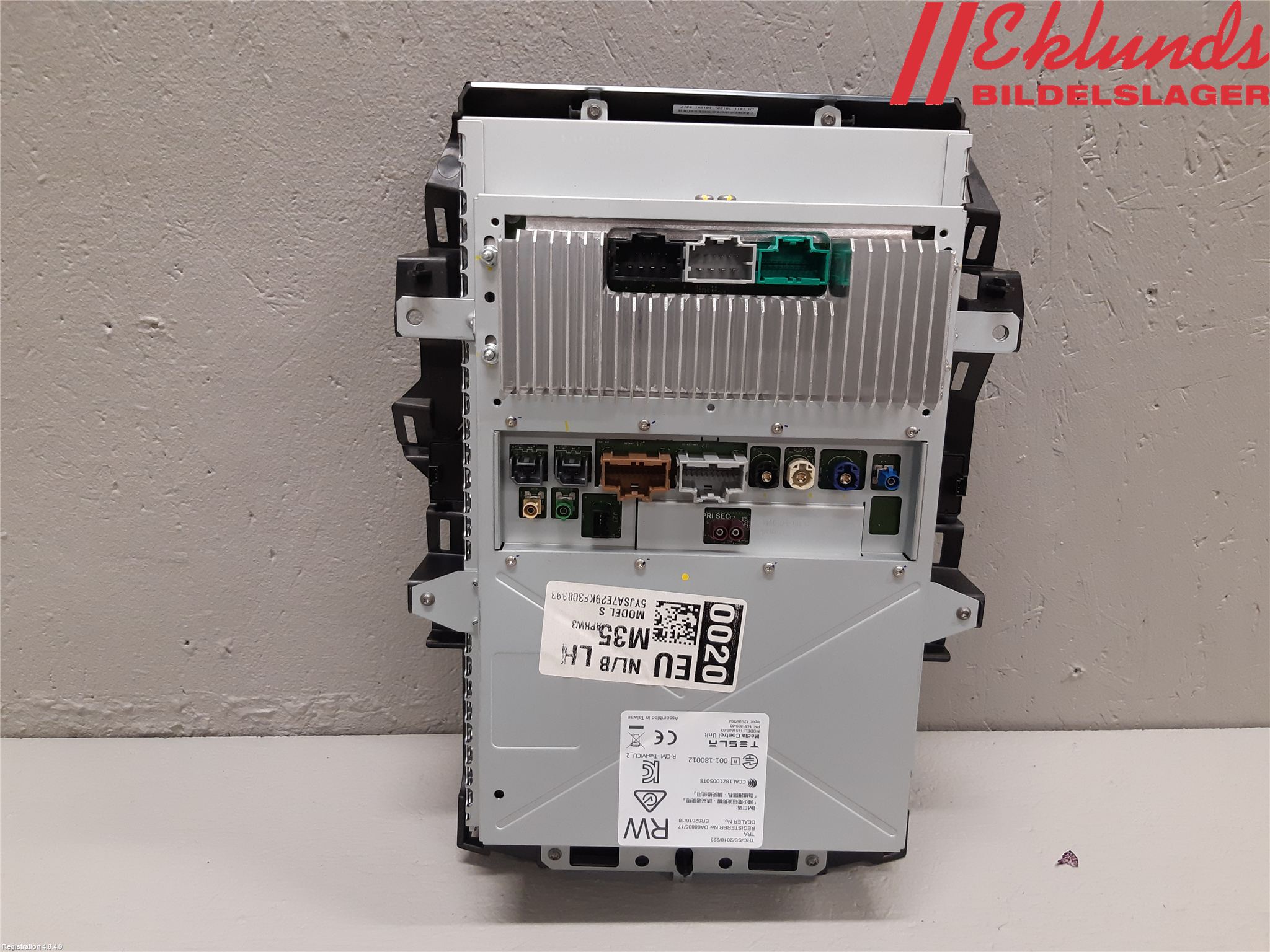 Tesla MODEL S 13- Multifunktionsdisplay