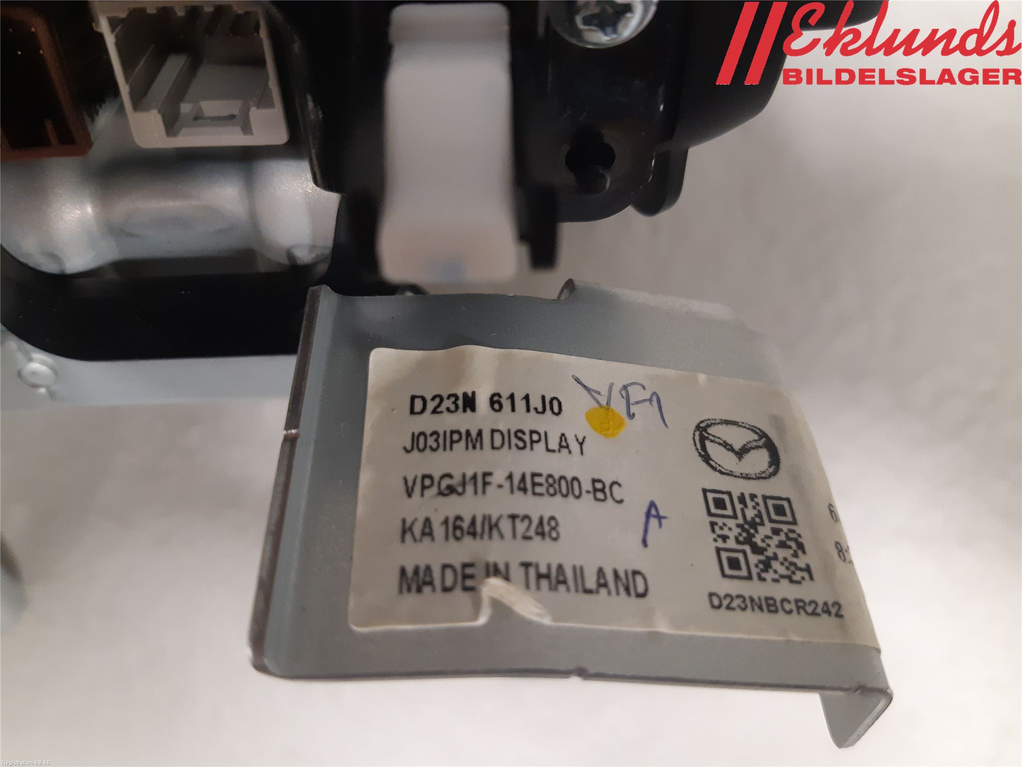 Mazda CX-3 Cd Radio - Multimediapanel