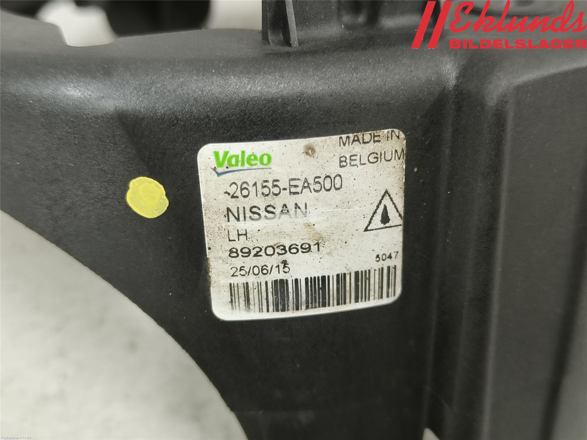 Nissan NAVARA 05-16 Dimljussarg Fram