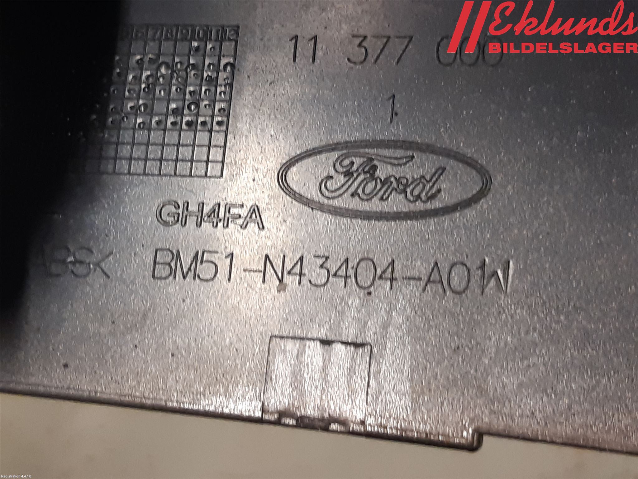 Ford FOCUS 15-18 List Bak-Baklucka