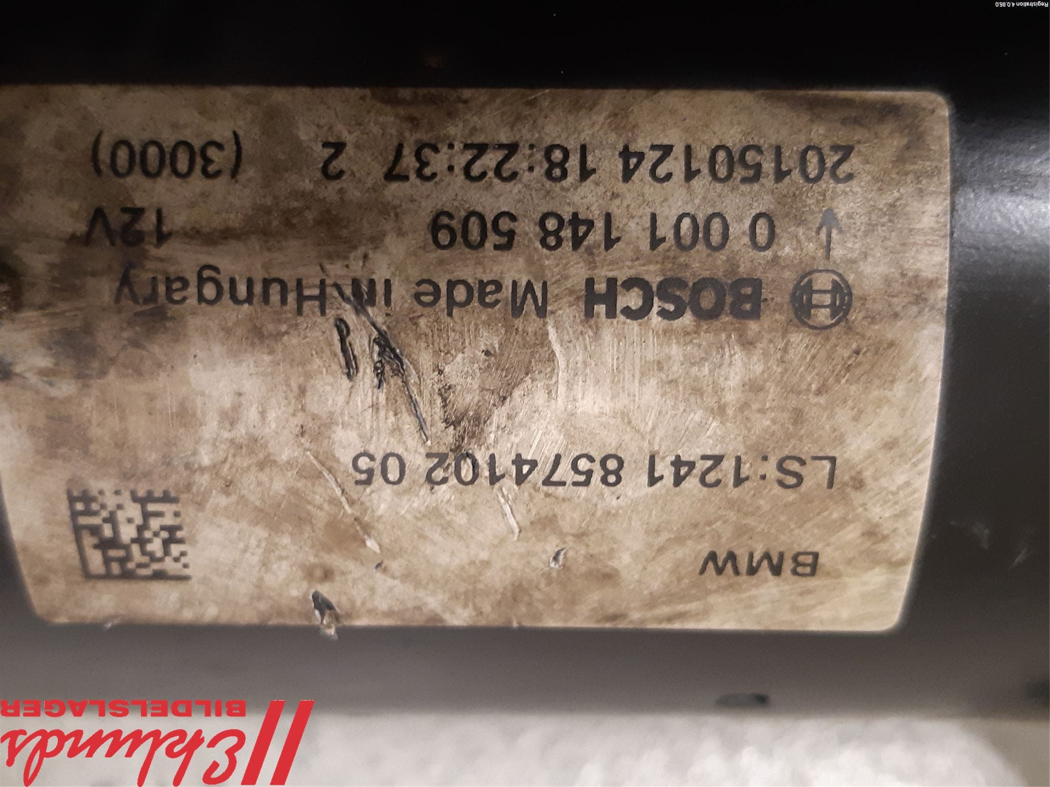 BMW 3 F30/F31/F80 12-19 Startmotor Diesel