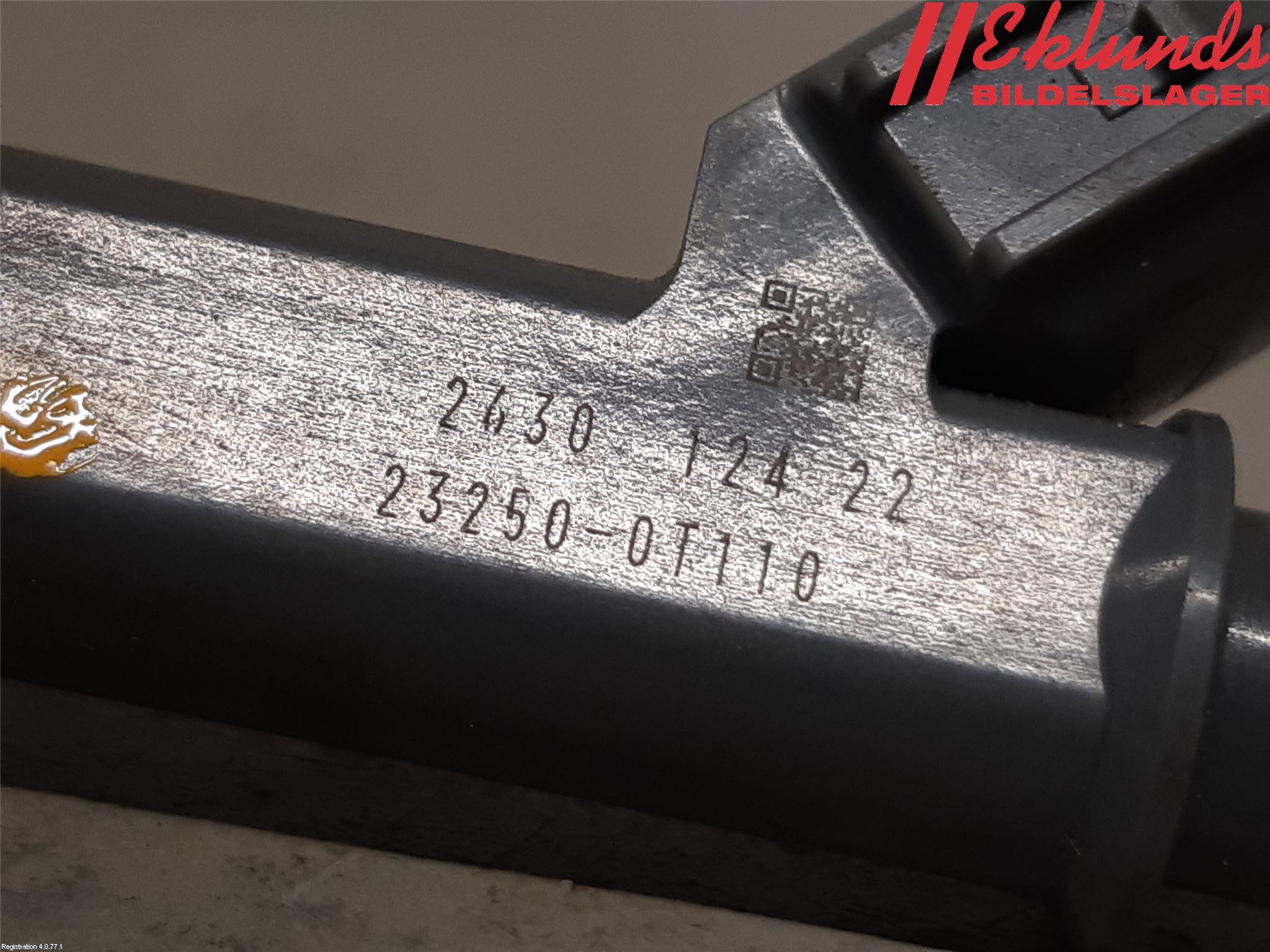 Toyota COROLLA 19- Injspridare