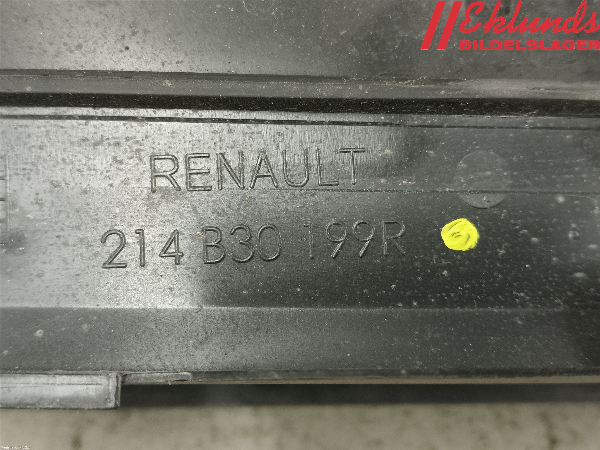 Renault CLIO IV 12-16 Deflektor Plåt-Plast Kylning