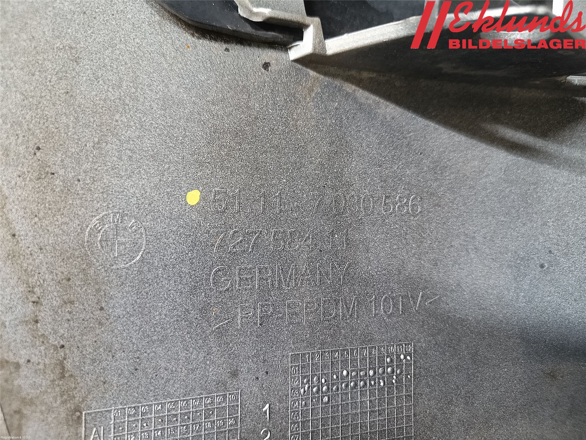 BMW 3 E46      98-05 Stötfångarbeklädnad Fram