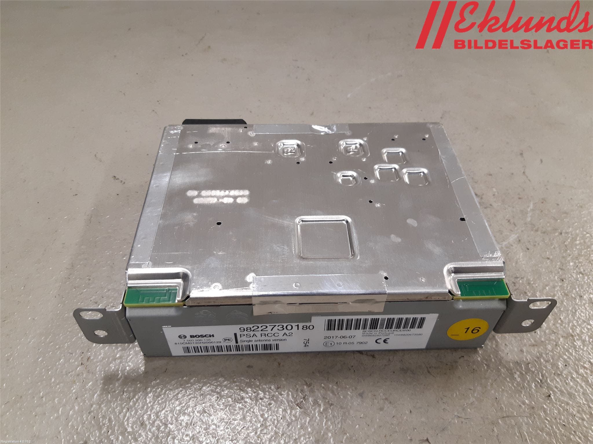 Citroen JUMPY/E-JUMPY 16- Cd Radio - Multimediapanel