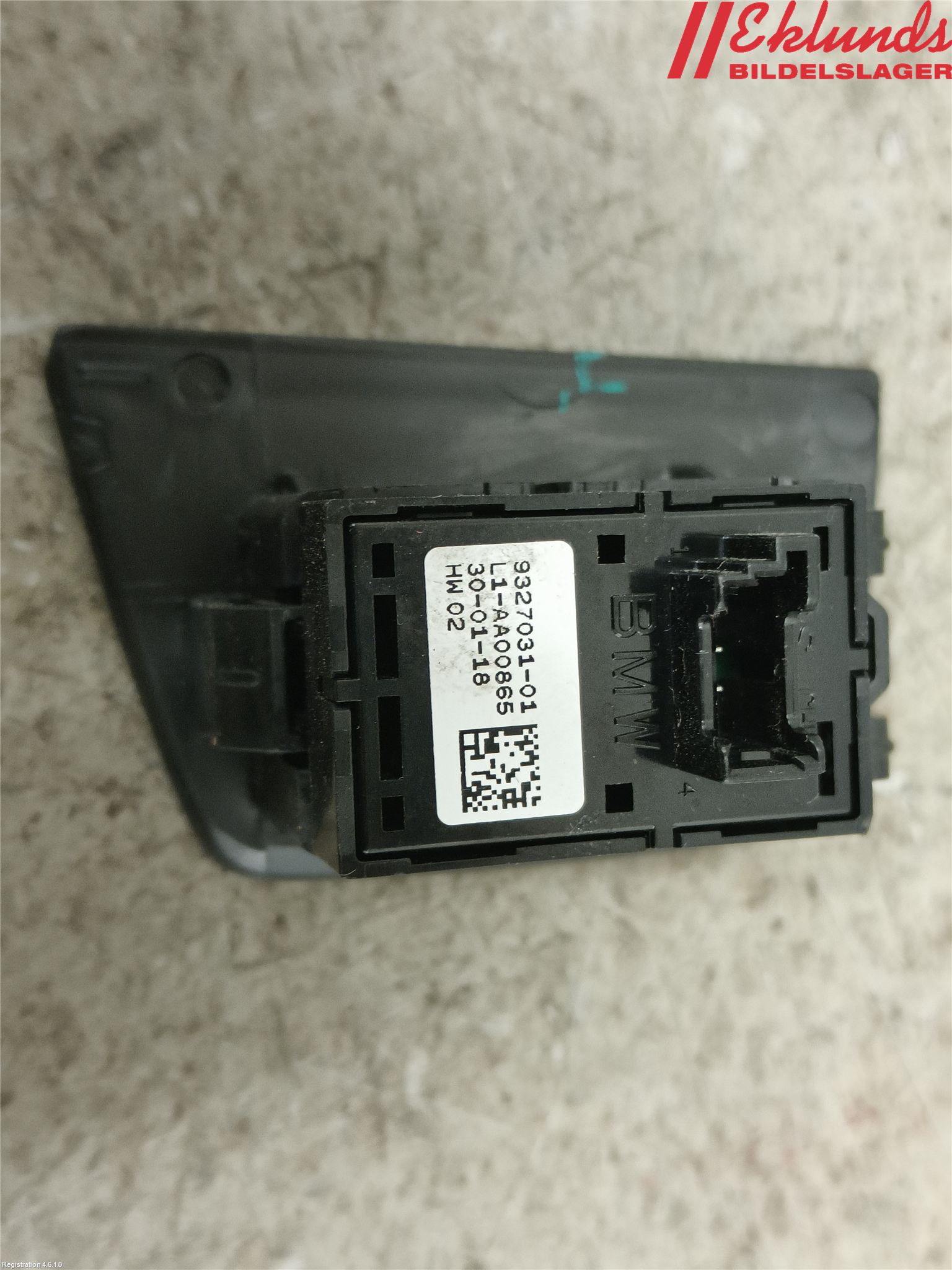 BMW 5 G30/G31/F90 17-23 Strömställare Elhiss