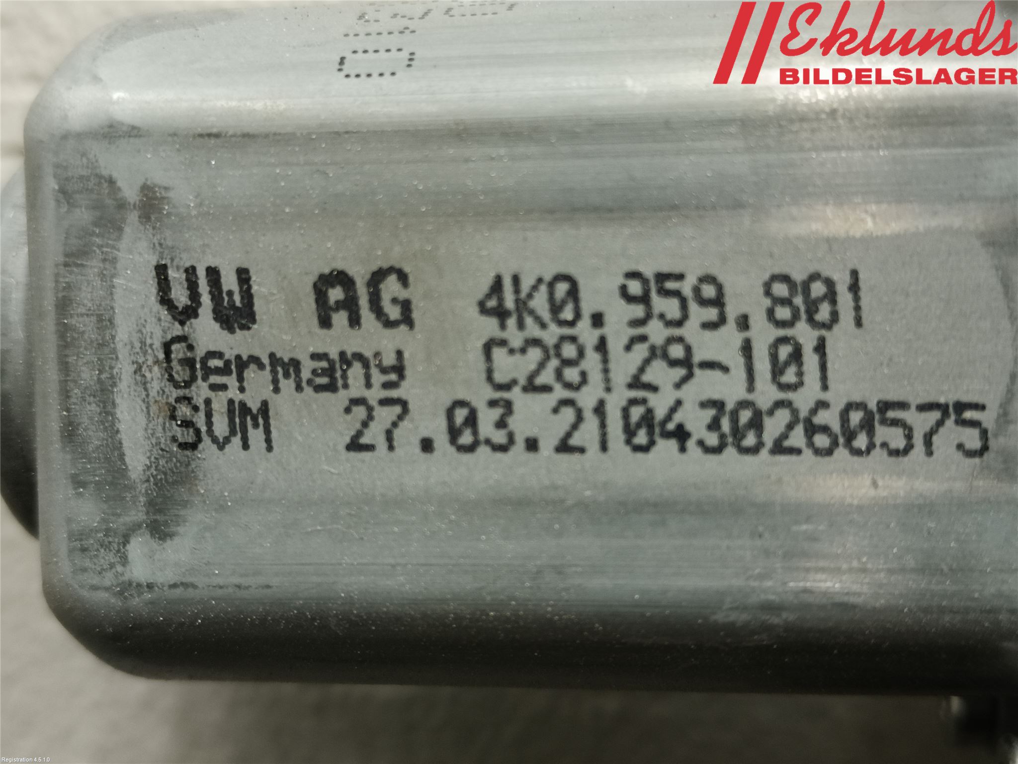 Audi A6 F2/C8 19- Fönsterhiss El Kompl