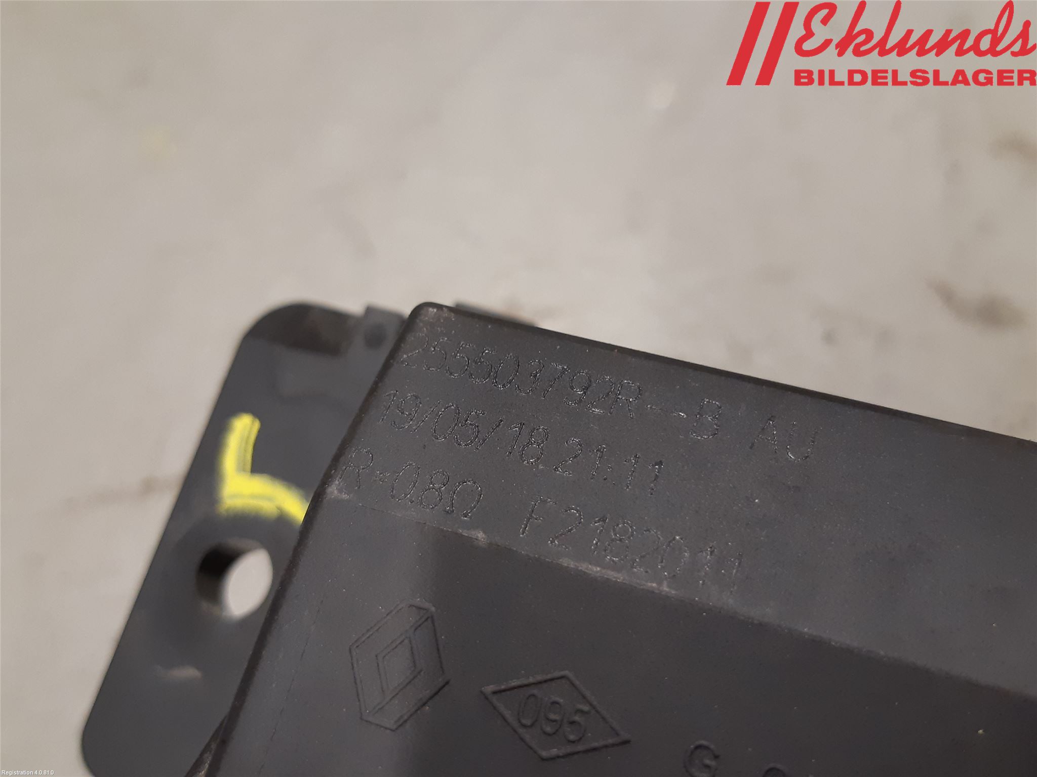 Renault CAPTUR 13-19 Kylfläktsmotstånd