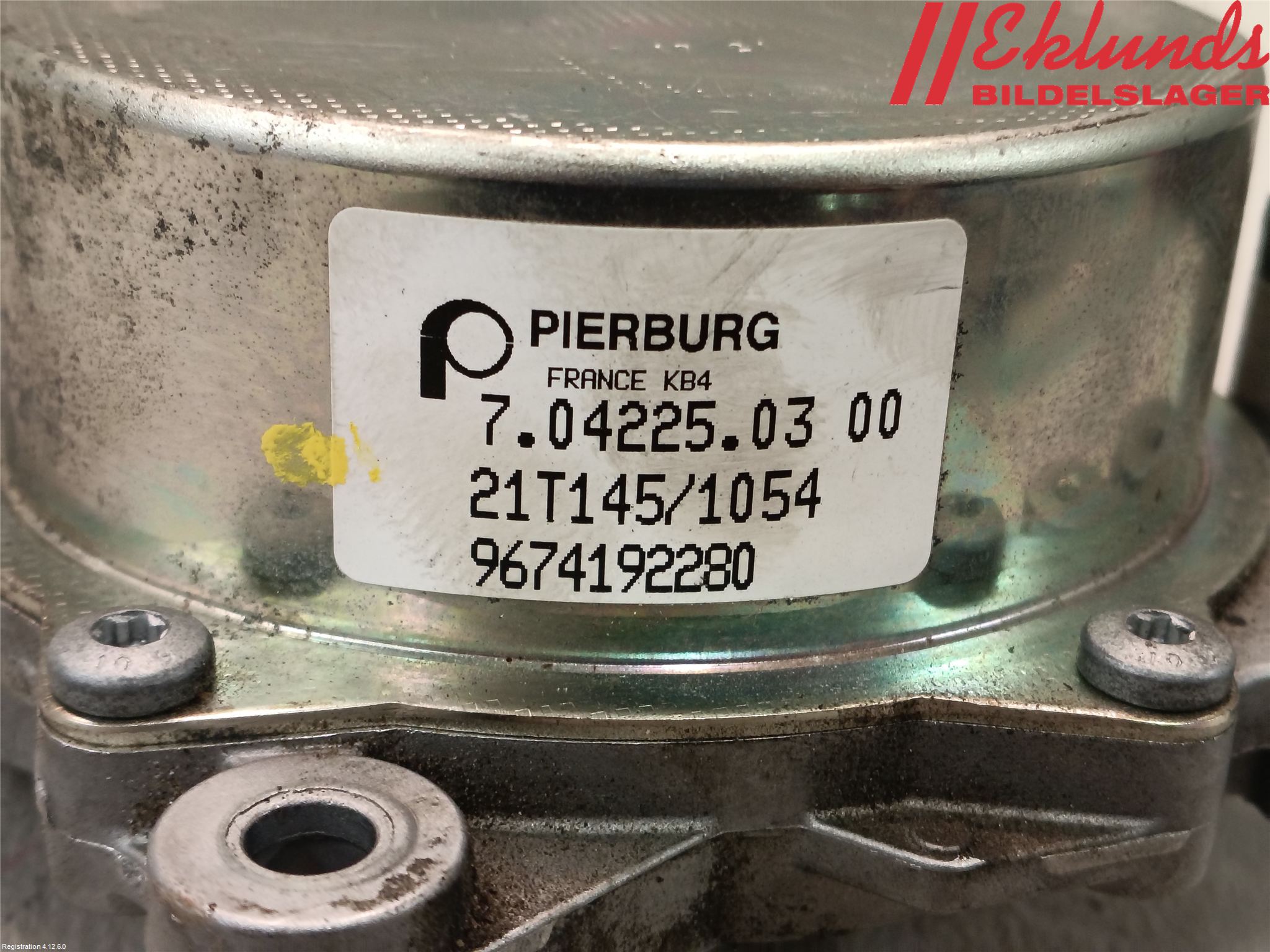 Peugeot EXPERT/E-EXPERT 17- Vakuumpump